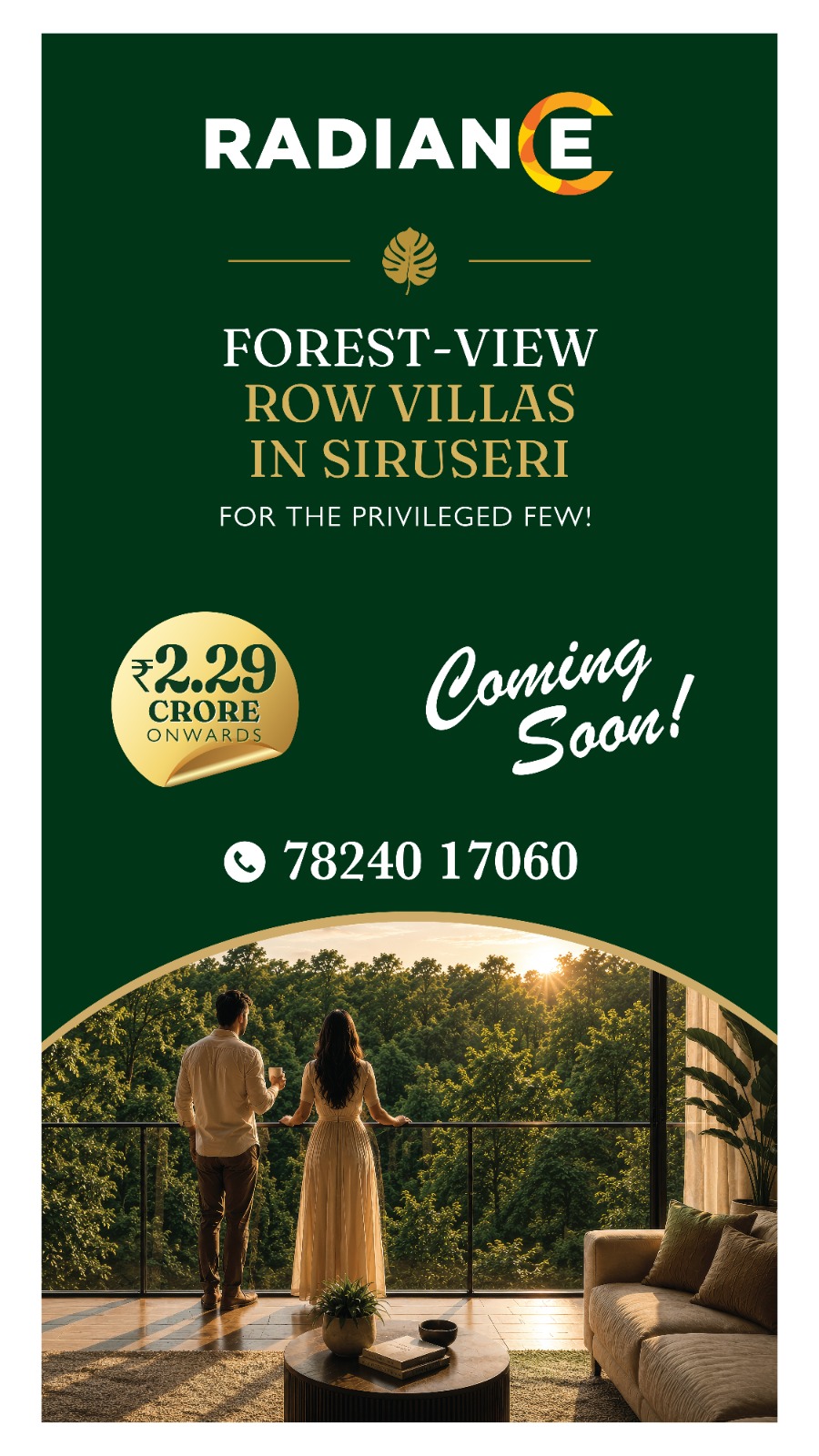 Luxury Villas in Siruseri Facebook ad from Jun 25, 2026