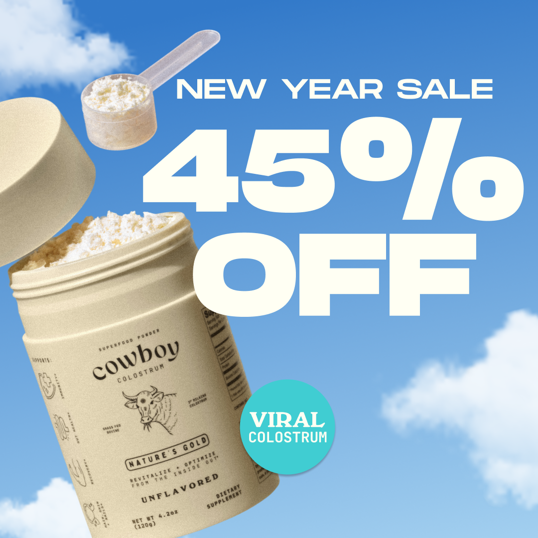 Cowboy Colostrum Facebook ad