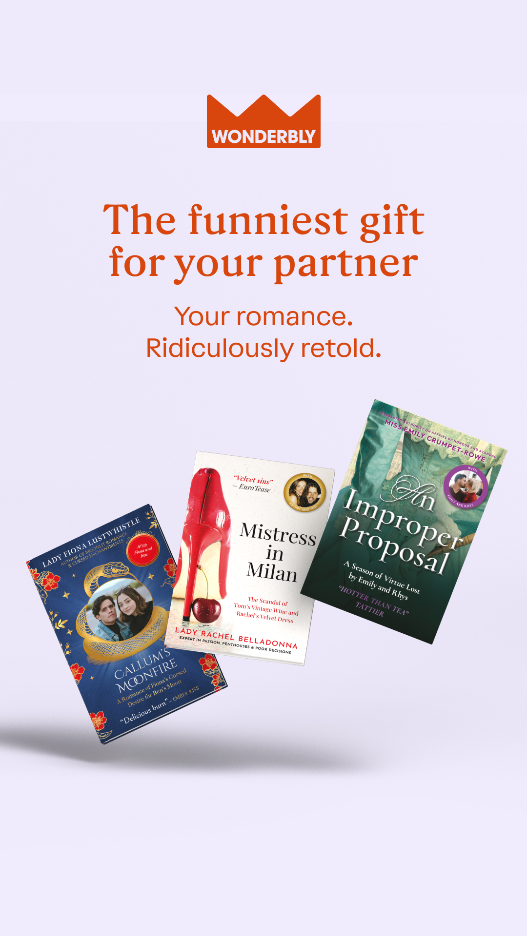 Wonderbly Facebook ad