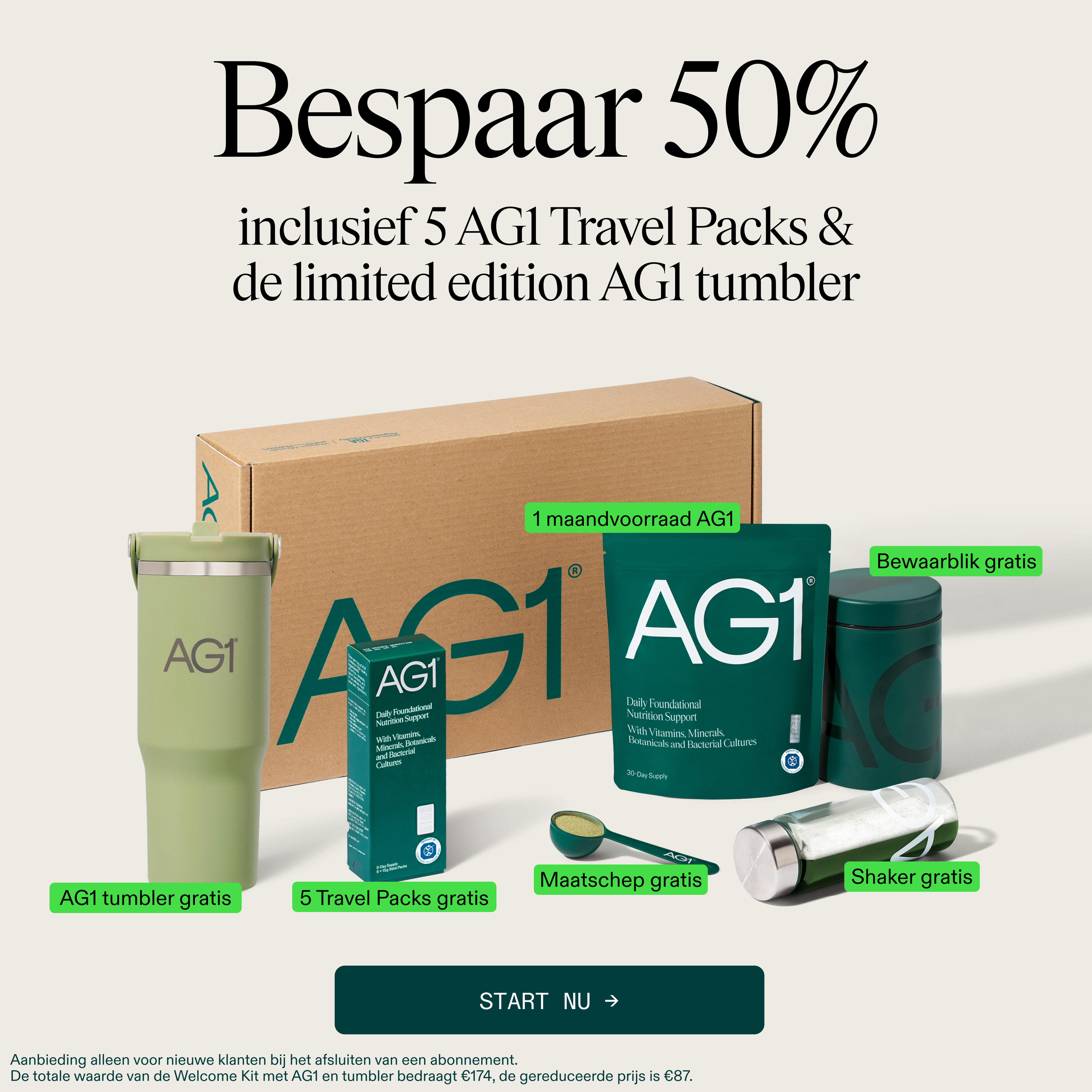 AG1 by Athletic Greens Facebook ad