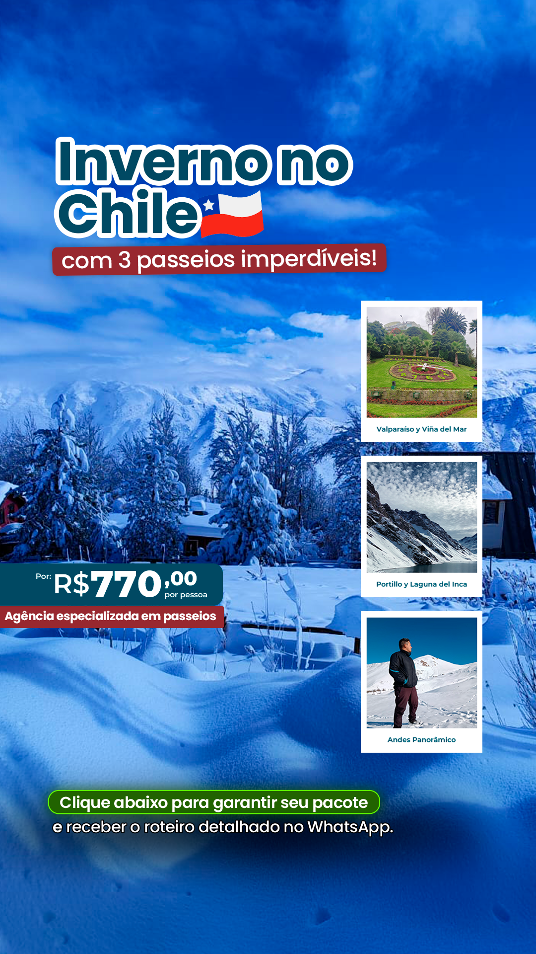Curtindo Chile Facebook ad