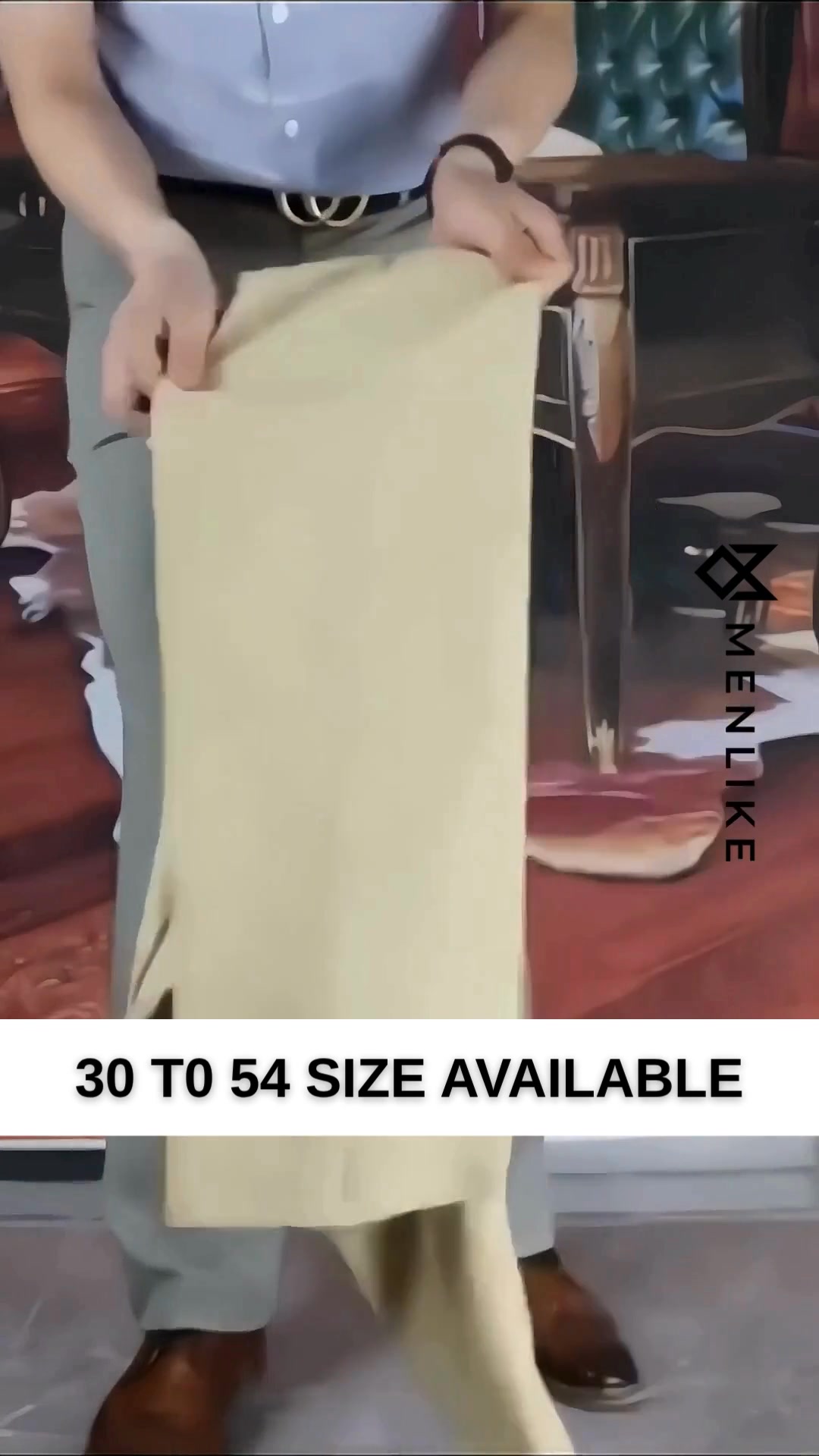 Menlike.in Facebook ad: Step into All-Day Comfort