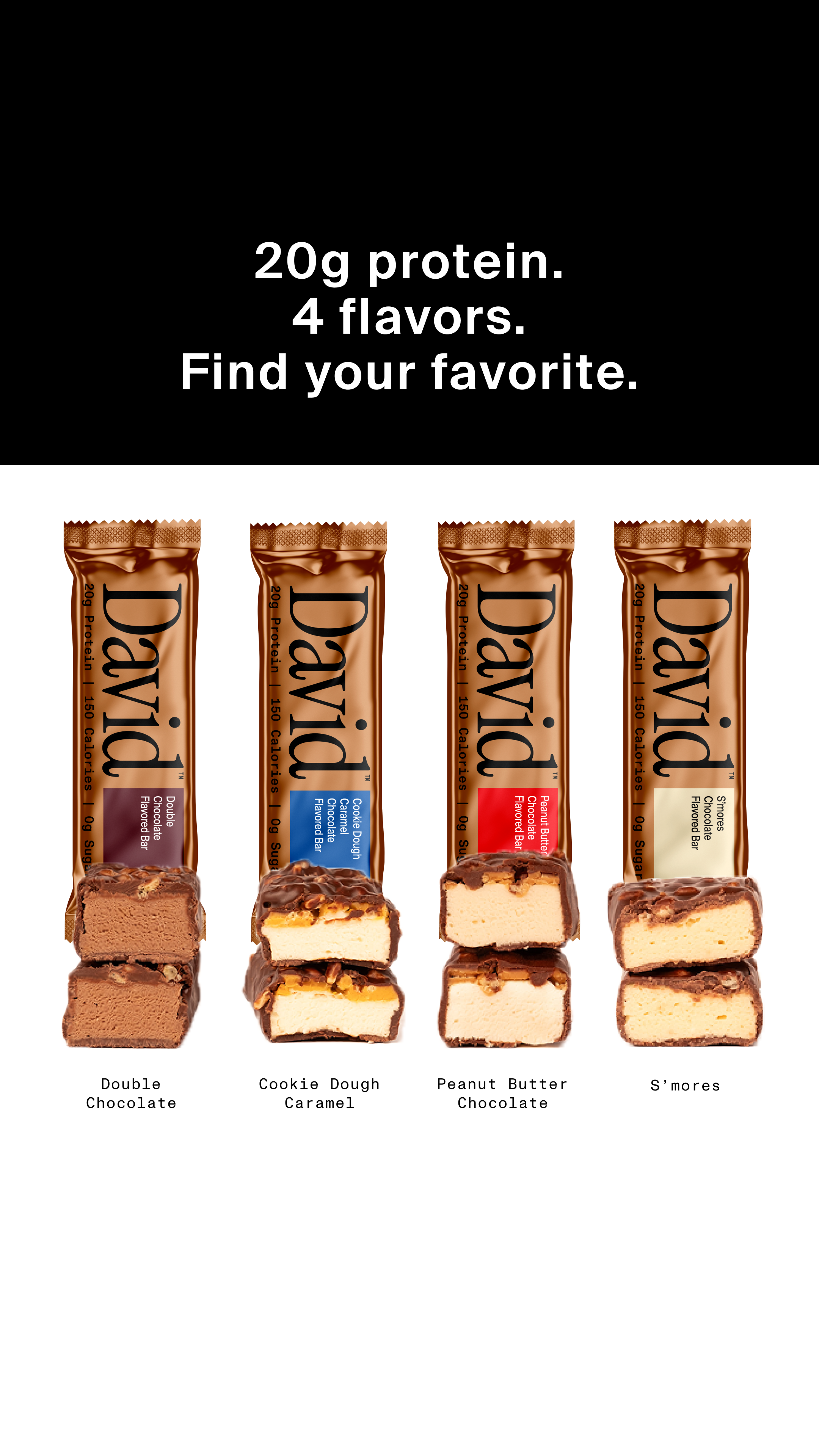 David Protein Facebook ad