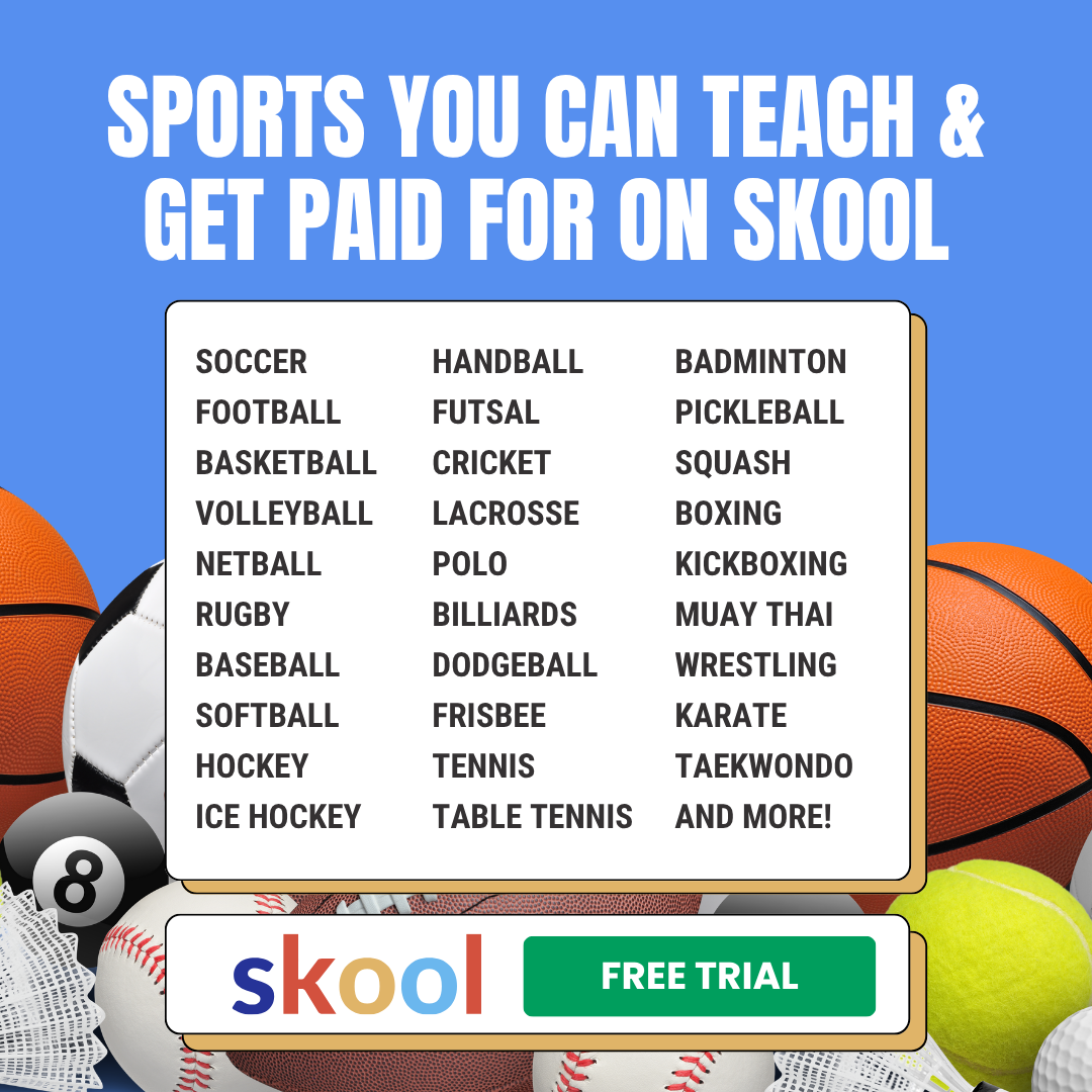 Skool Facebook ad