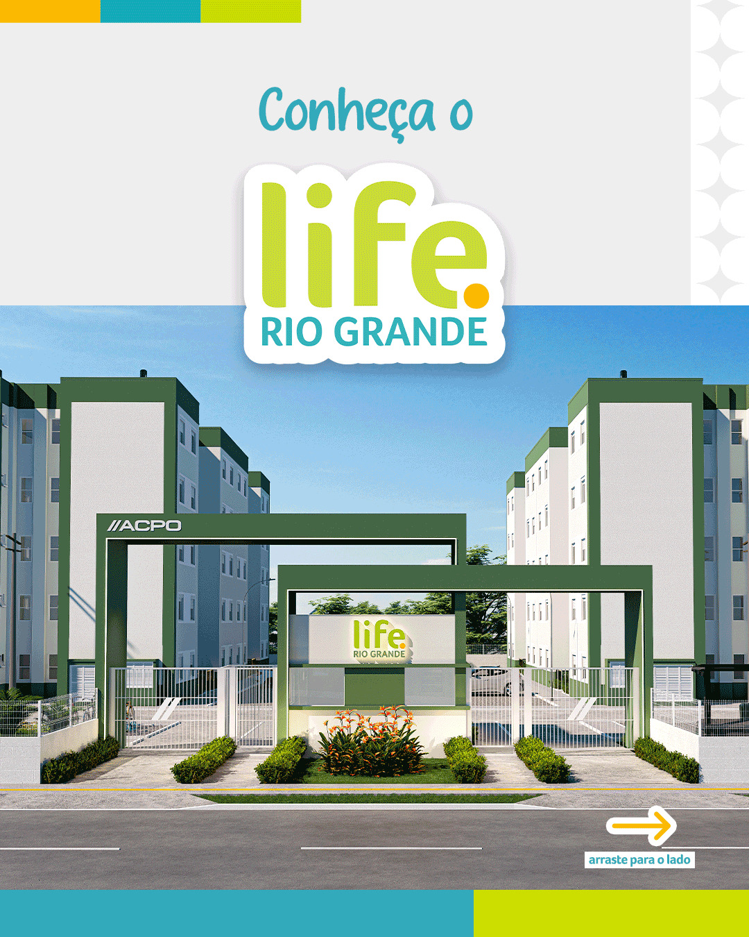 ACPO Empreendimentos Facebook ad: Chegou o Life.
