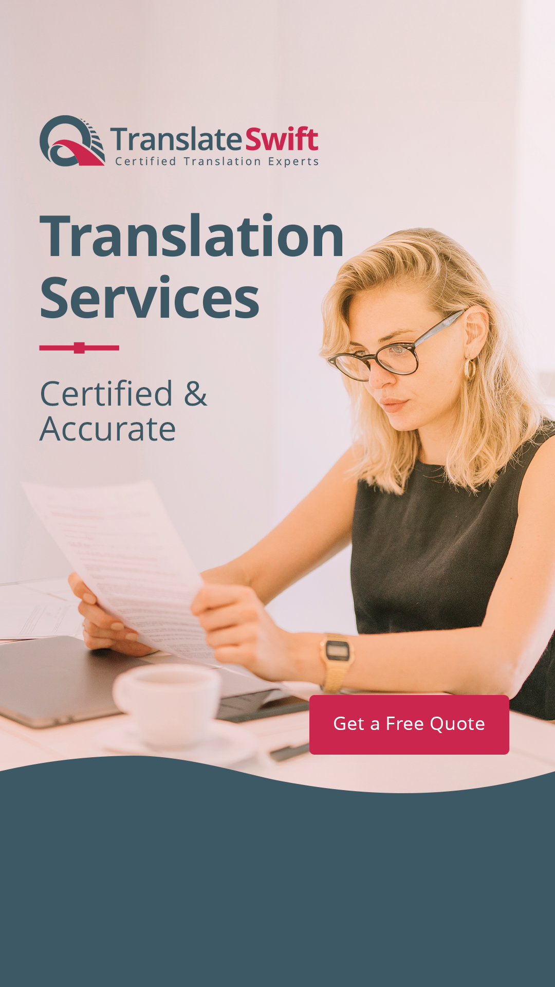 TranslateSwift Facebook ad from Jul 10, 2026