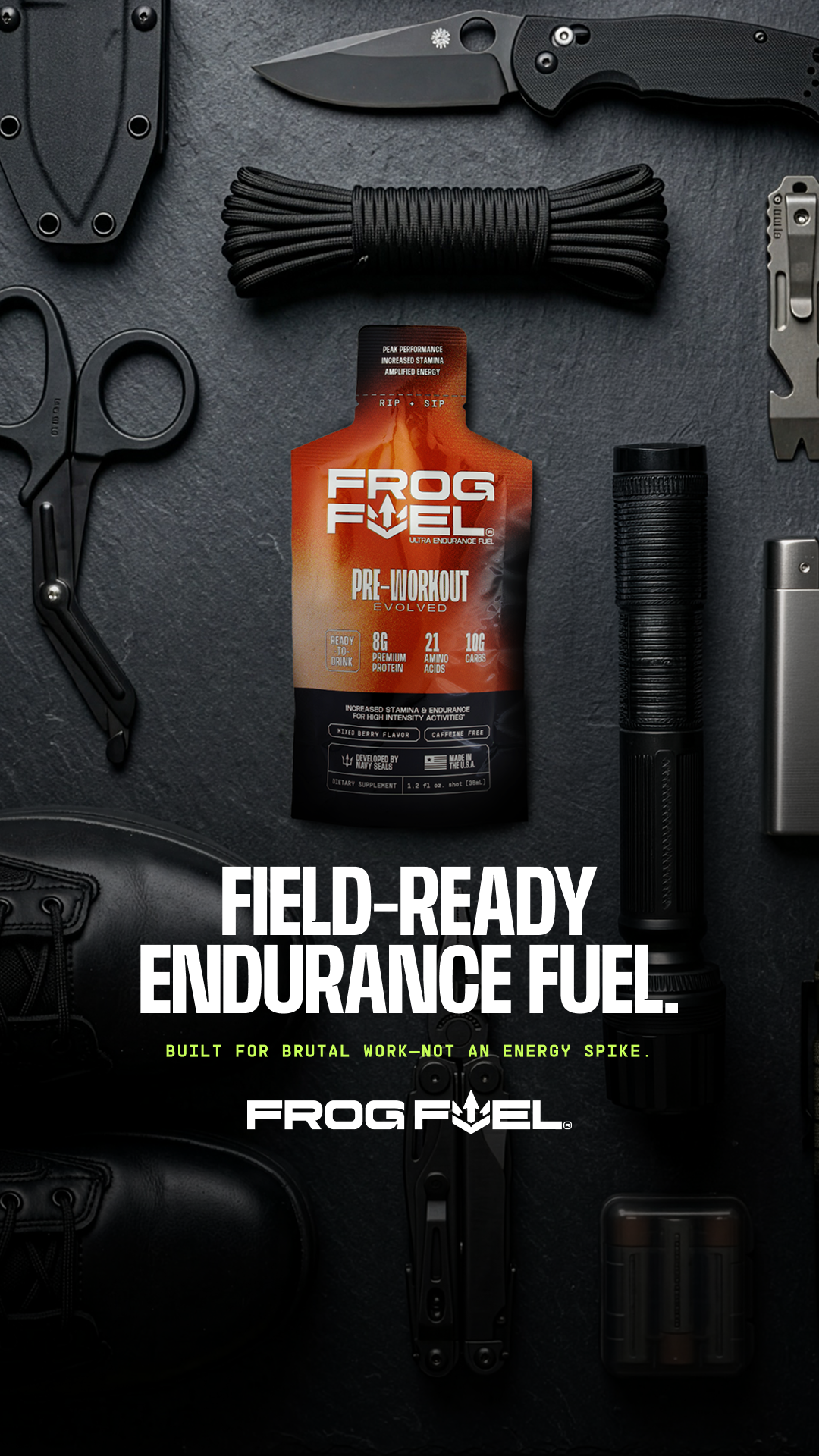 Frog Fuel Actual Facebook ad