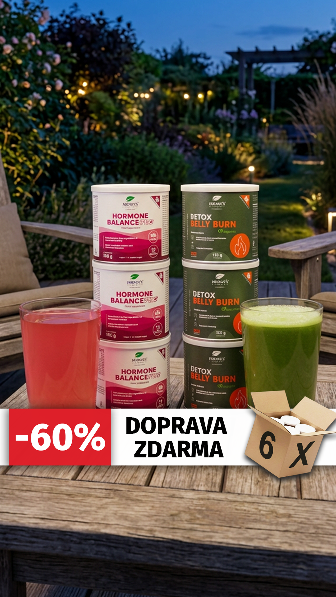 Ana - NCSF personal trainer Facebook ad: Vyrovnaj hormóny. Zbav sa hormonálnych kilogramov