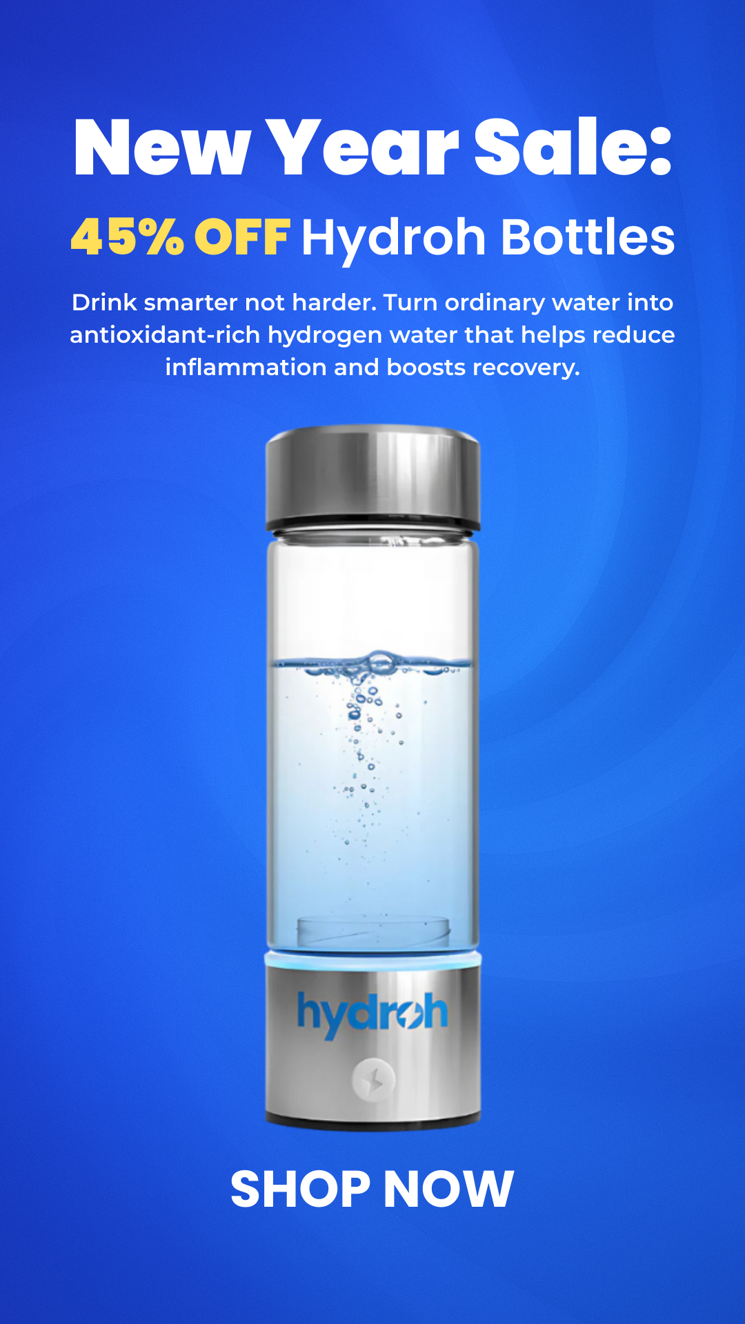Hydroh Facebook ad