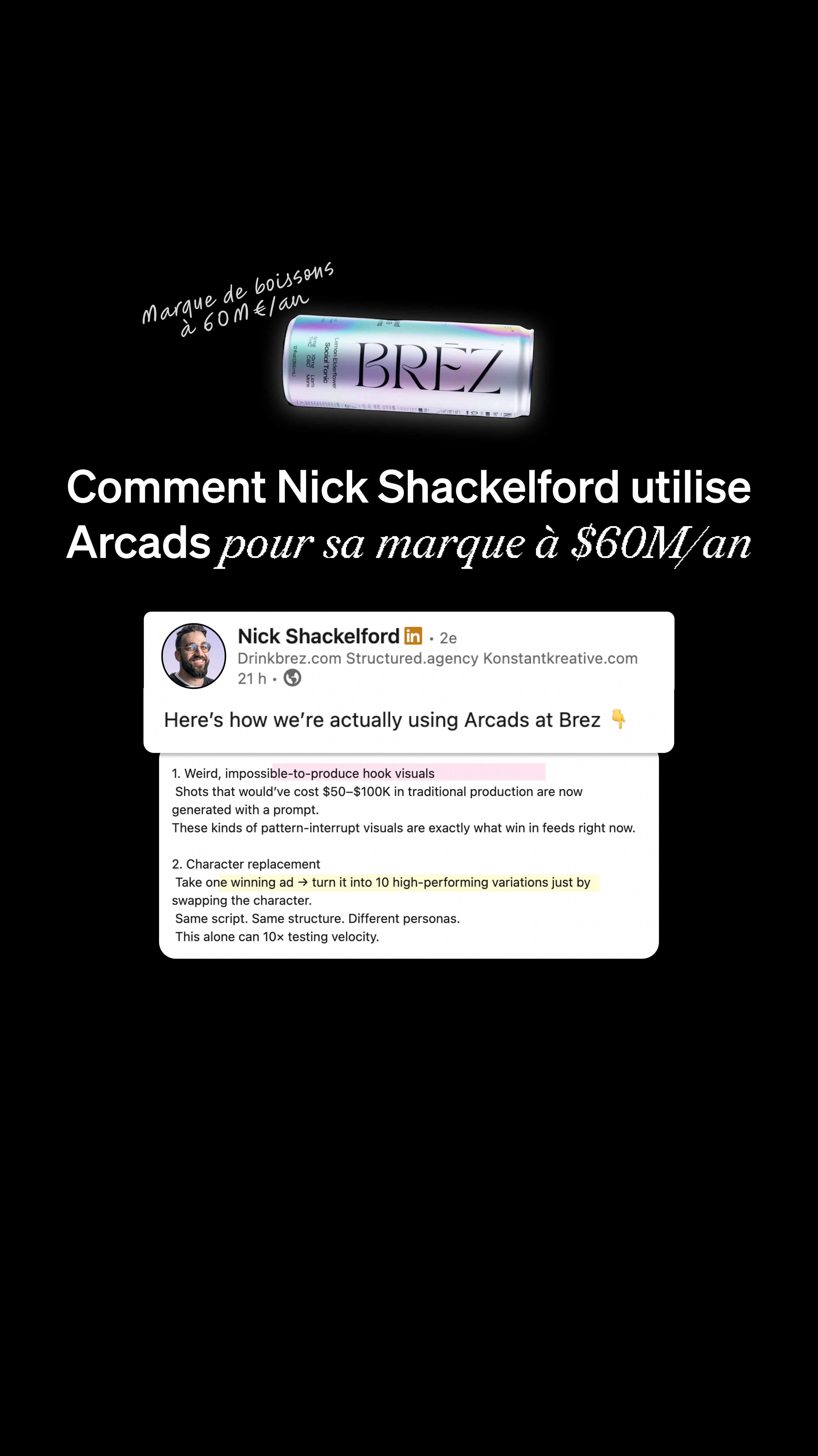 Arcads AI Facebook ad