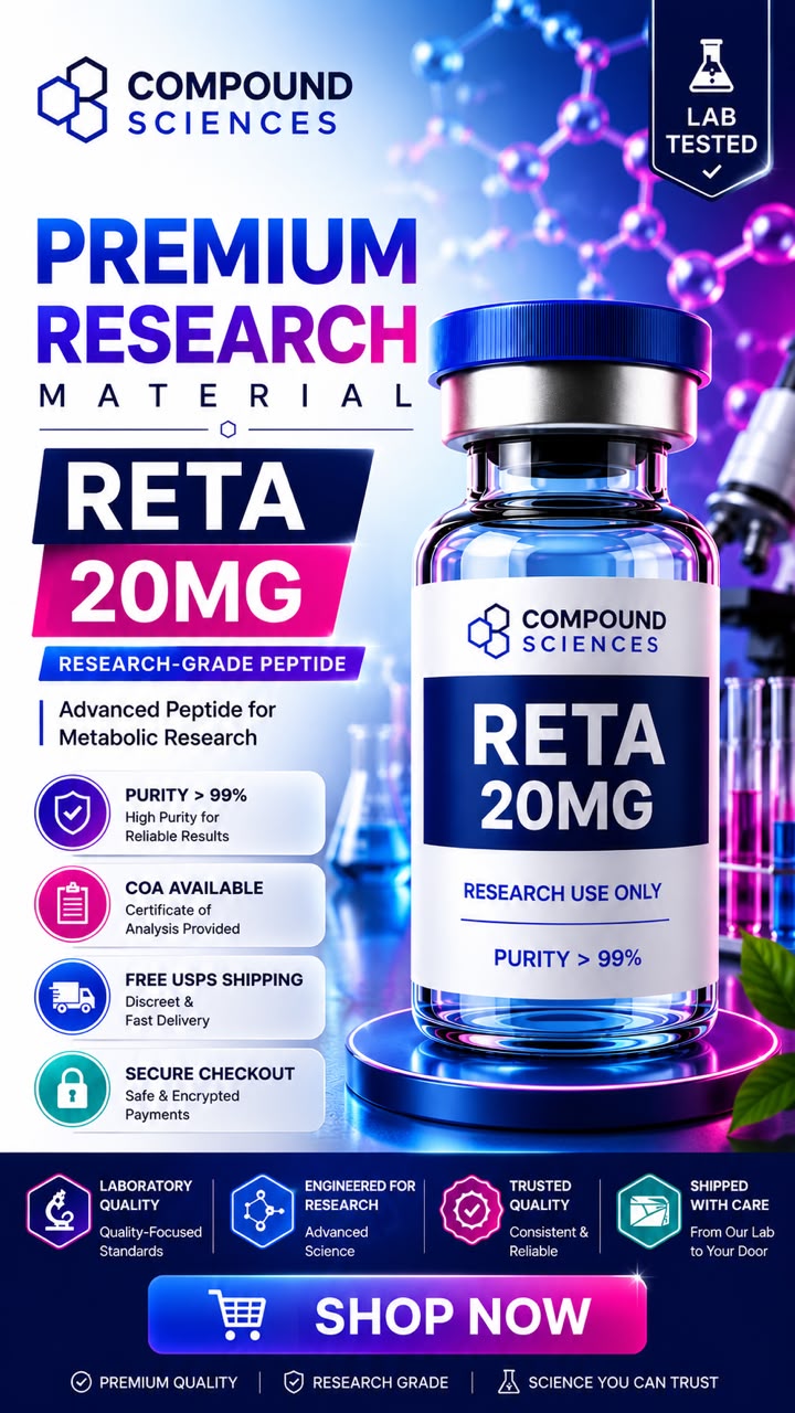 Compound Sciences Facebook ad from Jul 25, 2026