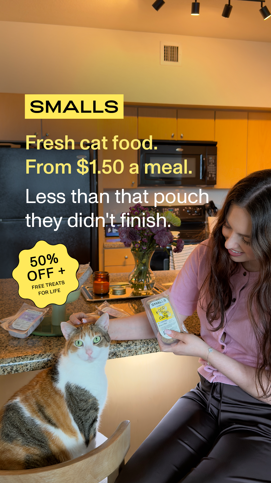 Smalls Facebook ad