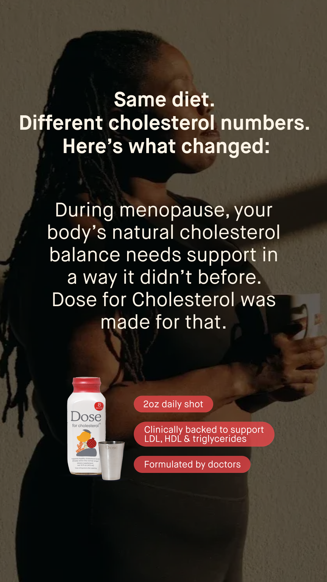 Dose for Cholesterol Facebook ad