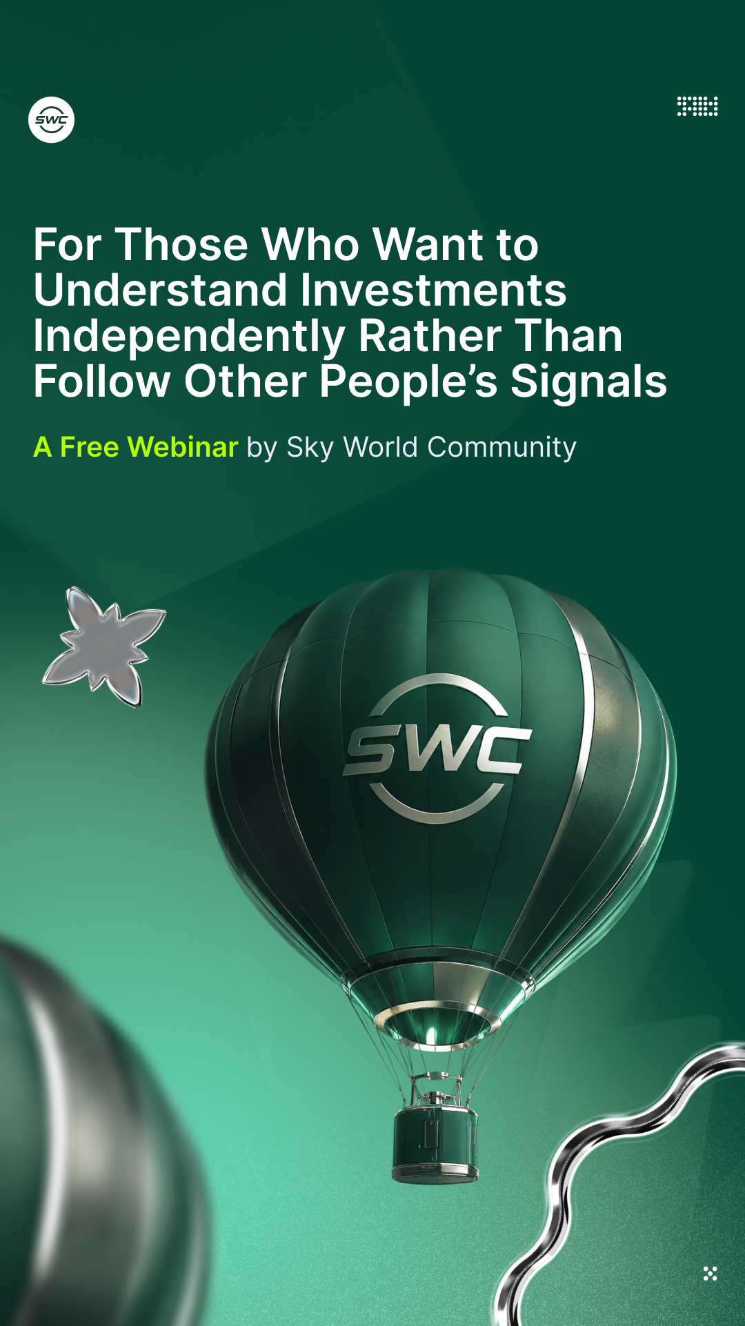 SWC ORG Facebook ad: Introduction to the international Sky World Community…