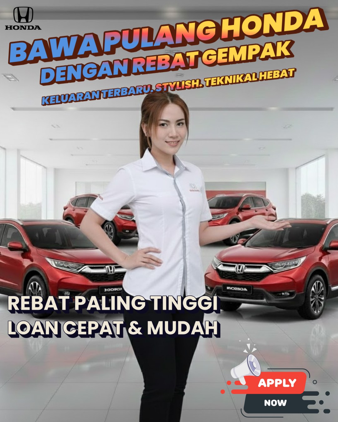 Honda Kelantan Kelly Facebook ad: BERHENTI BUANG MASA!