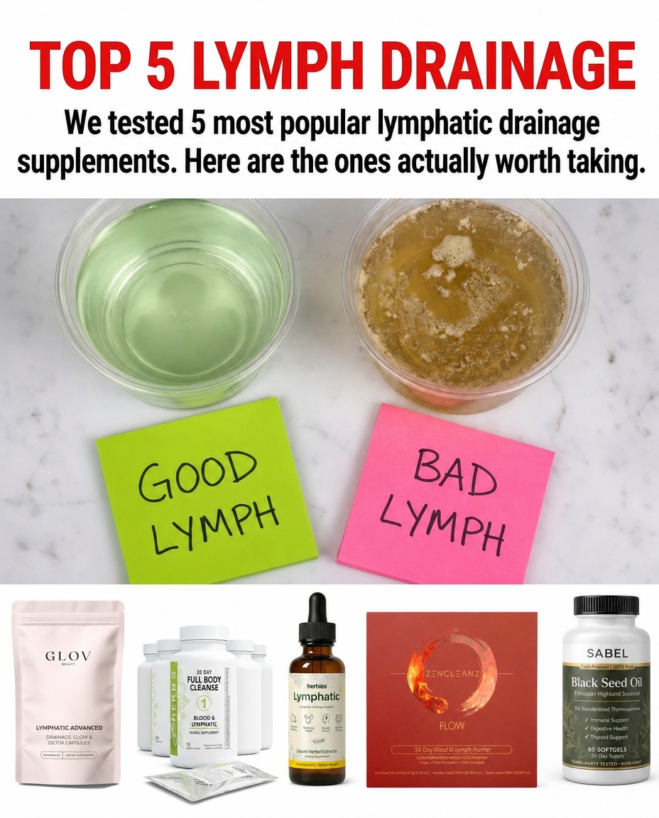 Her Wellness Daily Facebook ad: Top 5 Lymphatic Drainage Ranked: Don't Fall For Fake Reviews