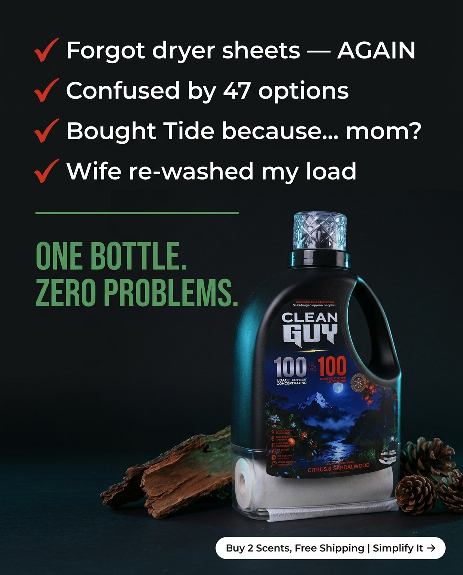 Clean Guy Facebook ad