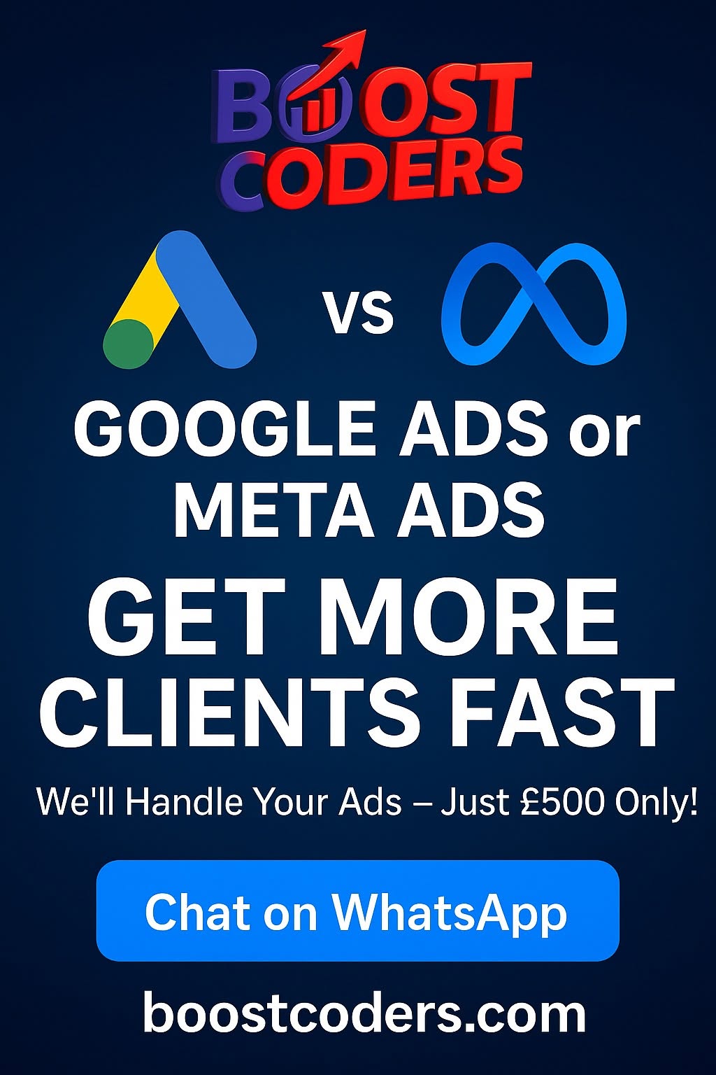 Boost coders Facebook ad