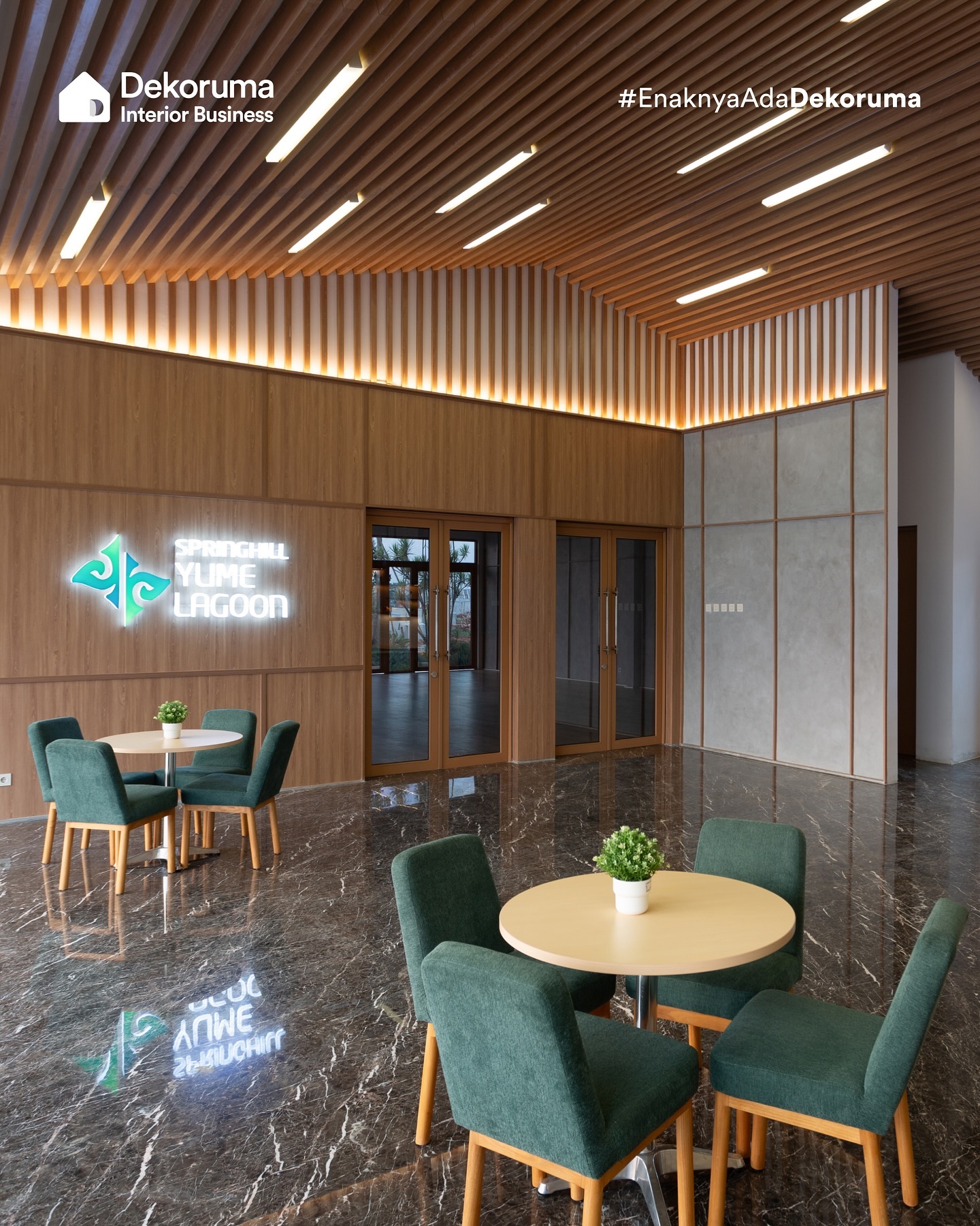 Dekoruma Interior Business Facebook ad: Step into a serene and inviting space with…