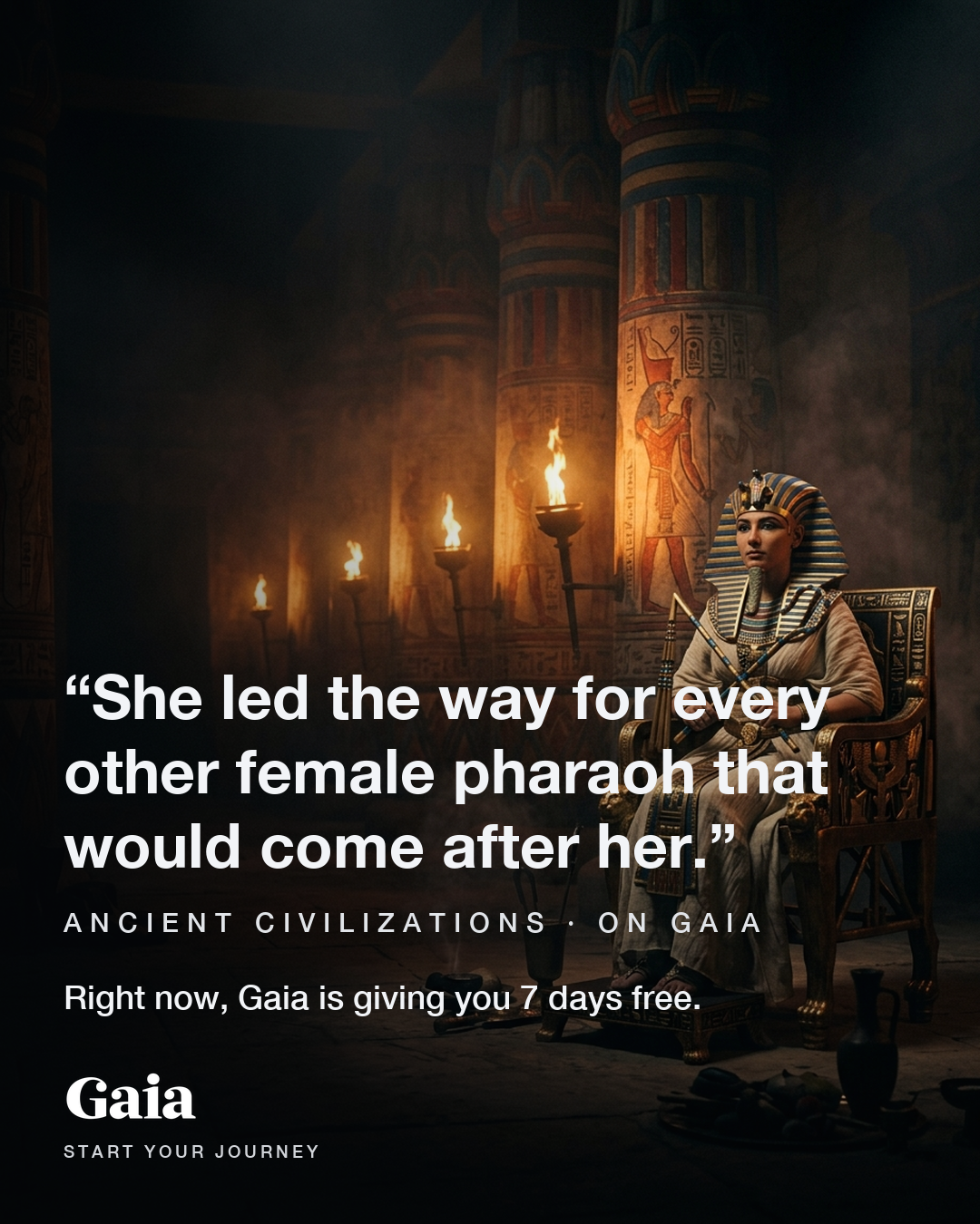 Gaia Facebook ad