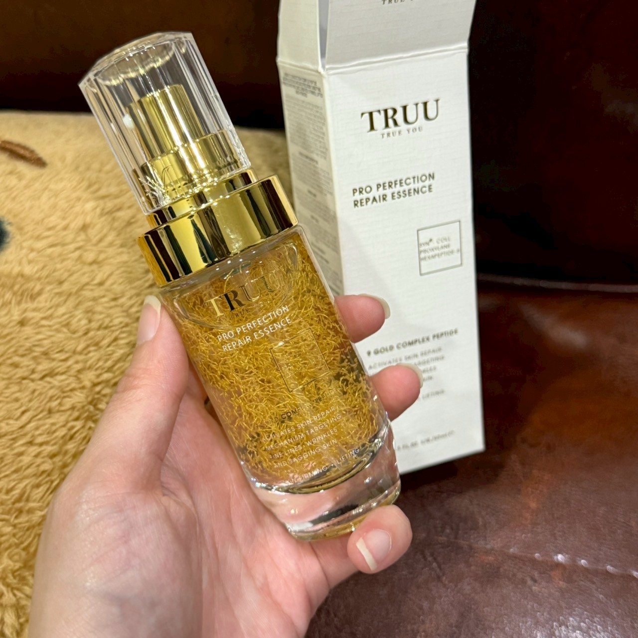 好东西一起买 Facebook ad: Just tried the TRUU Pro Perfection Repair Essence…