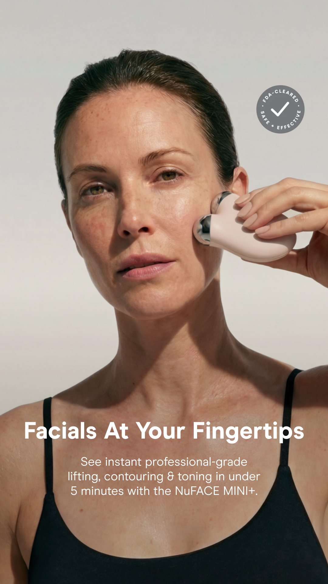 NuFACE Facebook ad