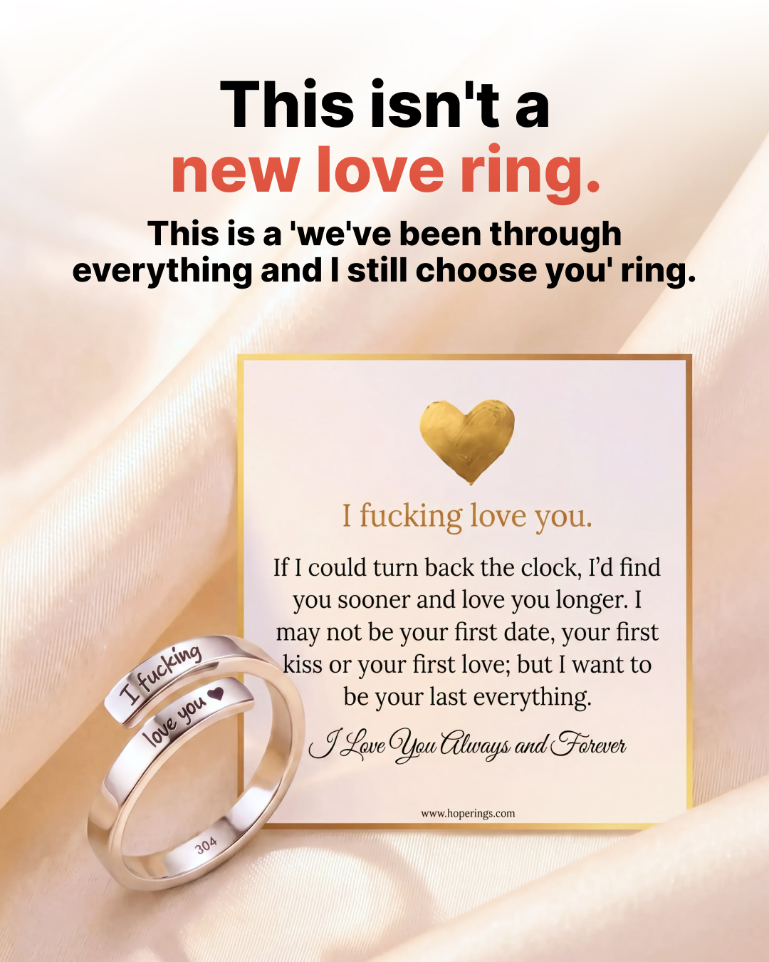 Hope Rings Facebook ad