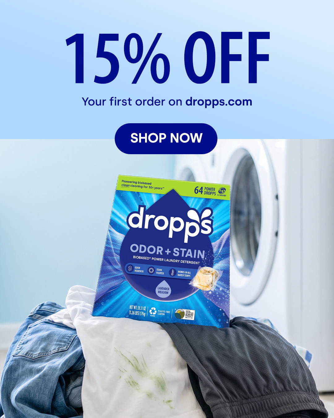 Dropps Facebook ad
