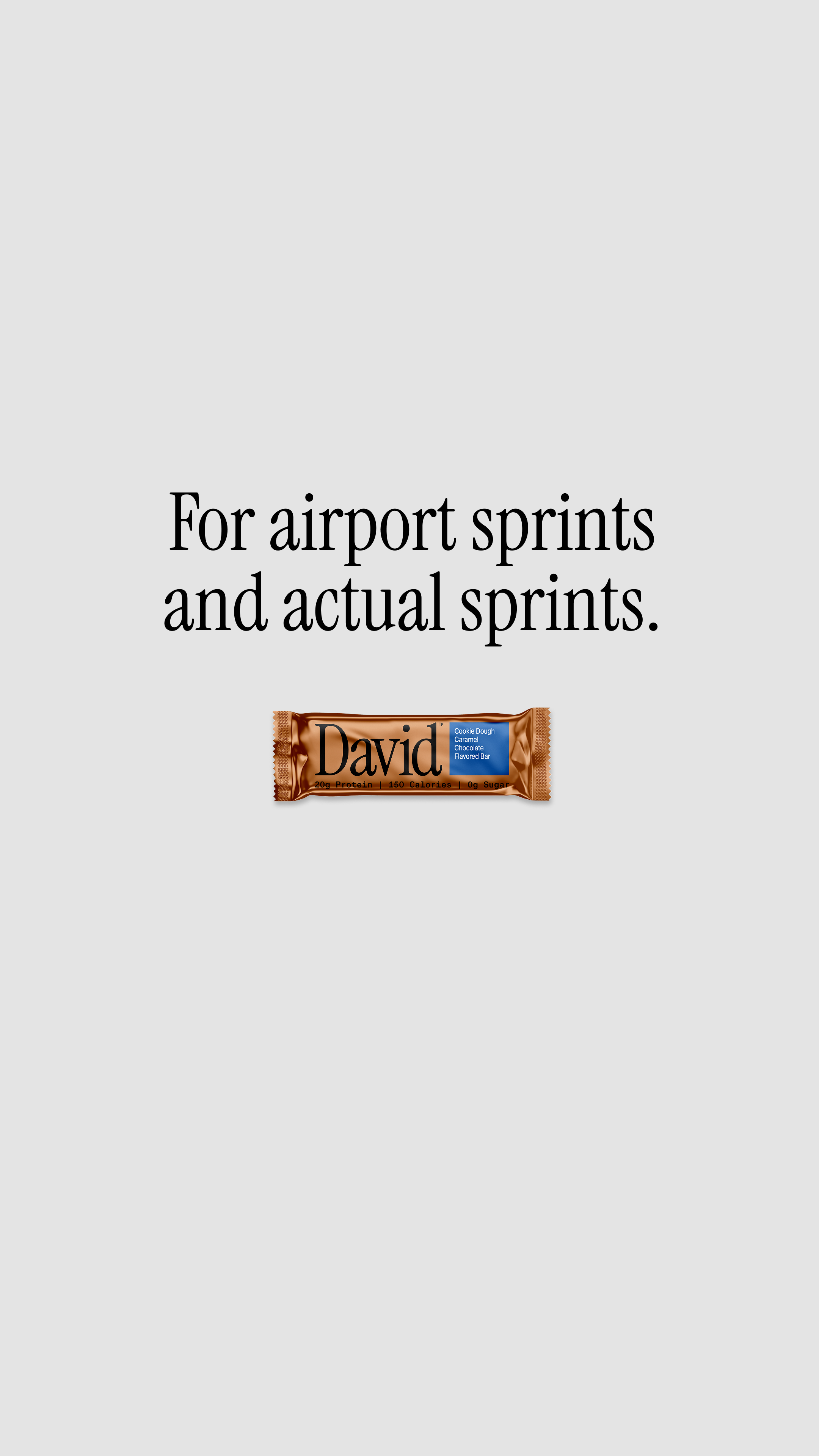 David Protein Facebook ad