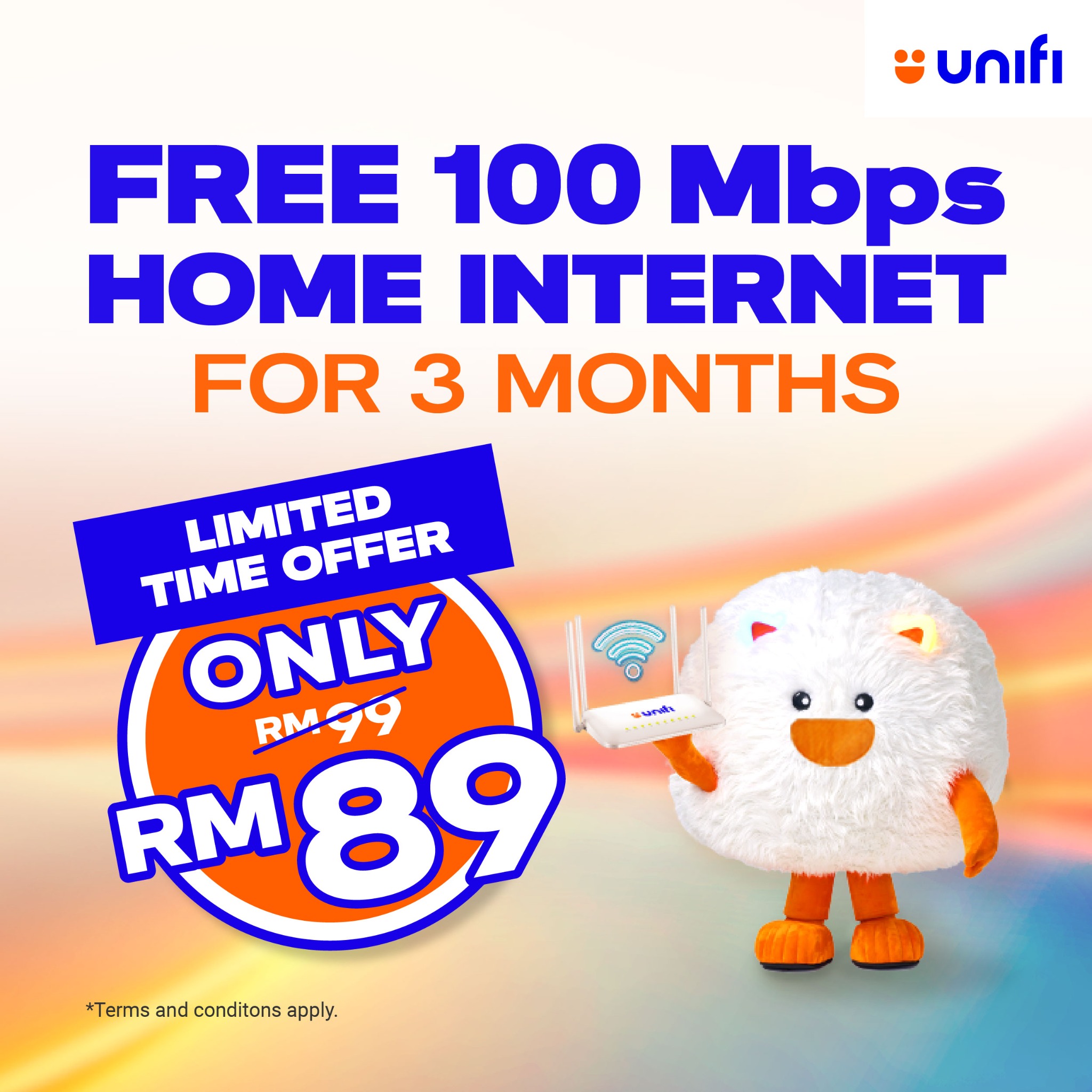 Unifi Facebook ad