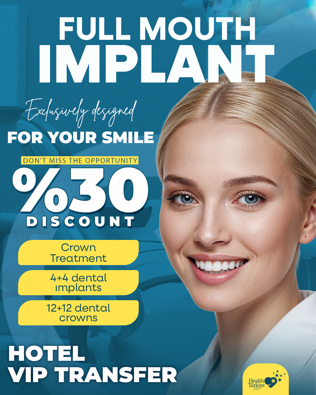 Elit Dental Facebook ad: Free Initial Consultation