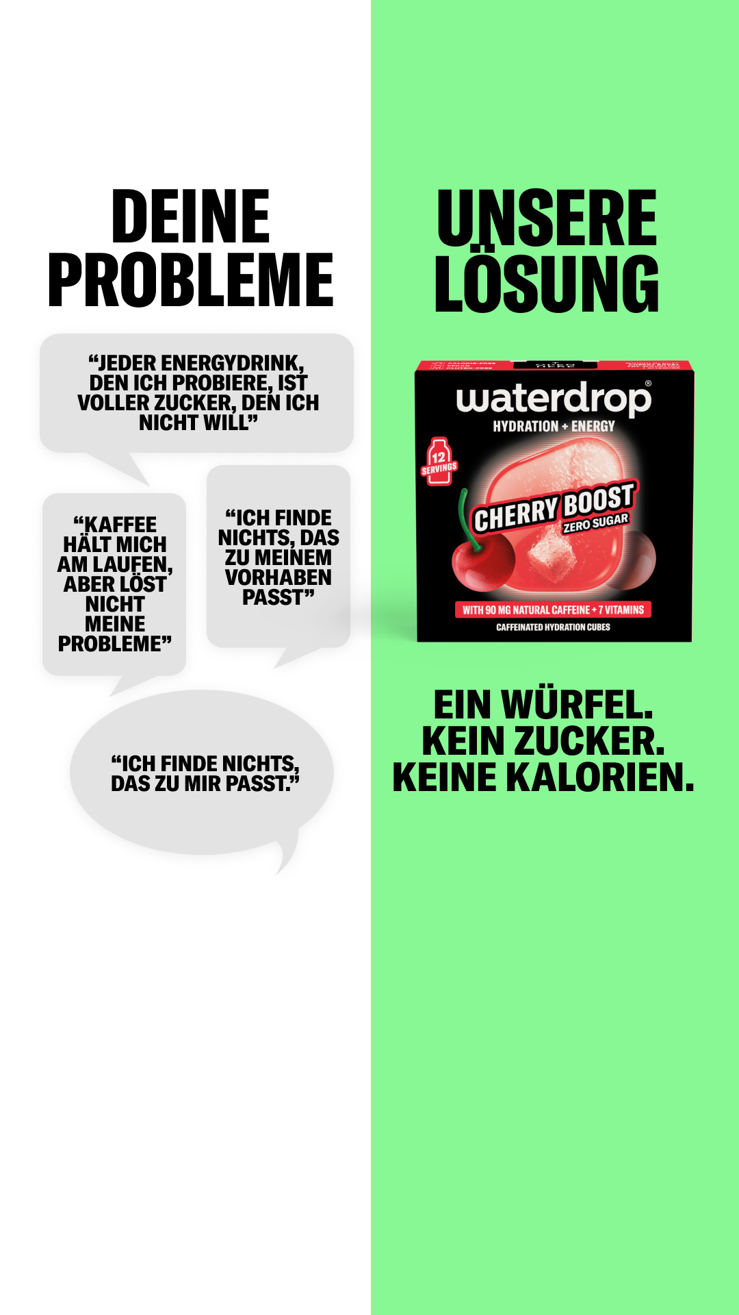 waterdrop Facebook ad