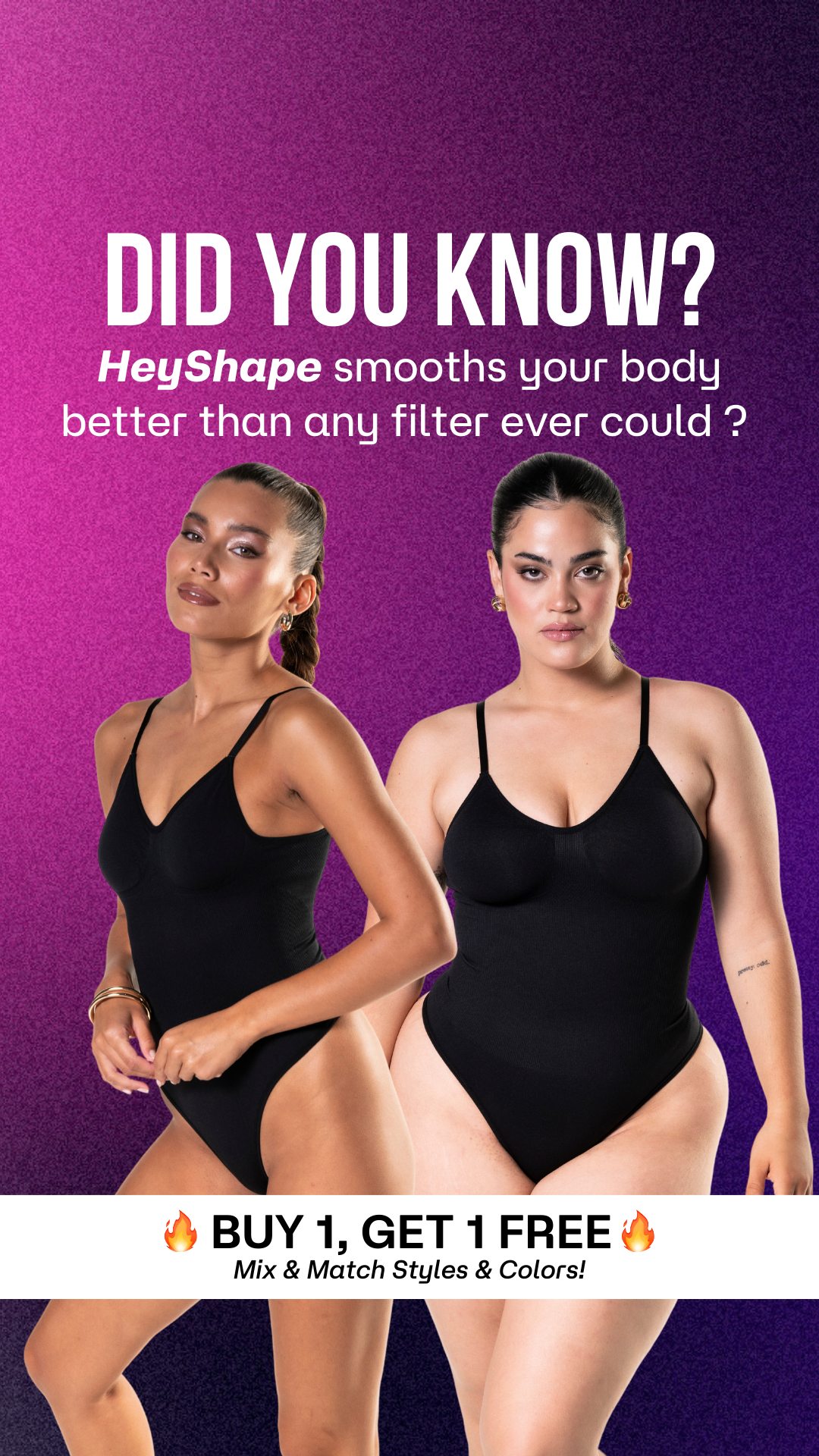 HeyShape Facebook ad