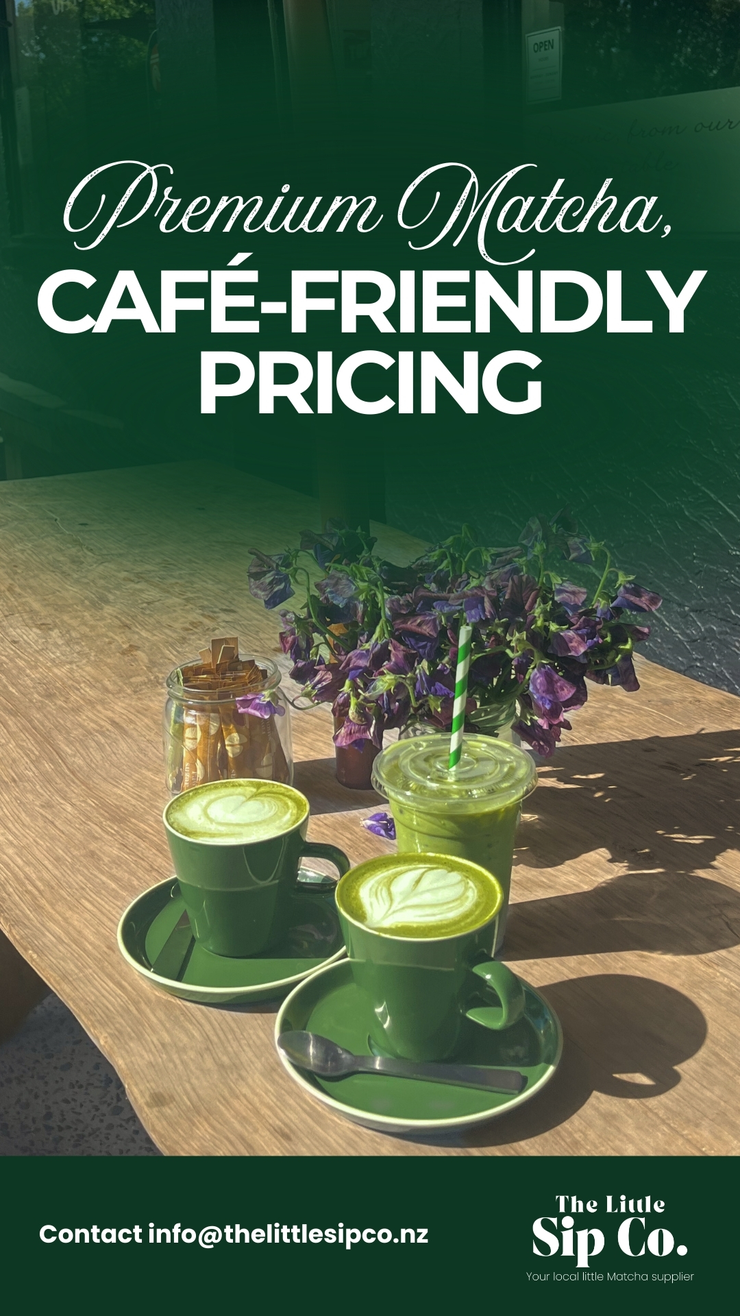 The Little Sip Co. Facebook ad from Feb 23, 2026