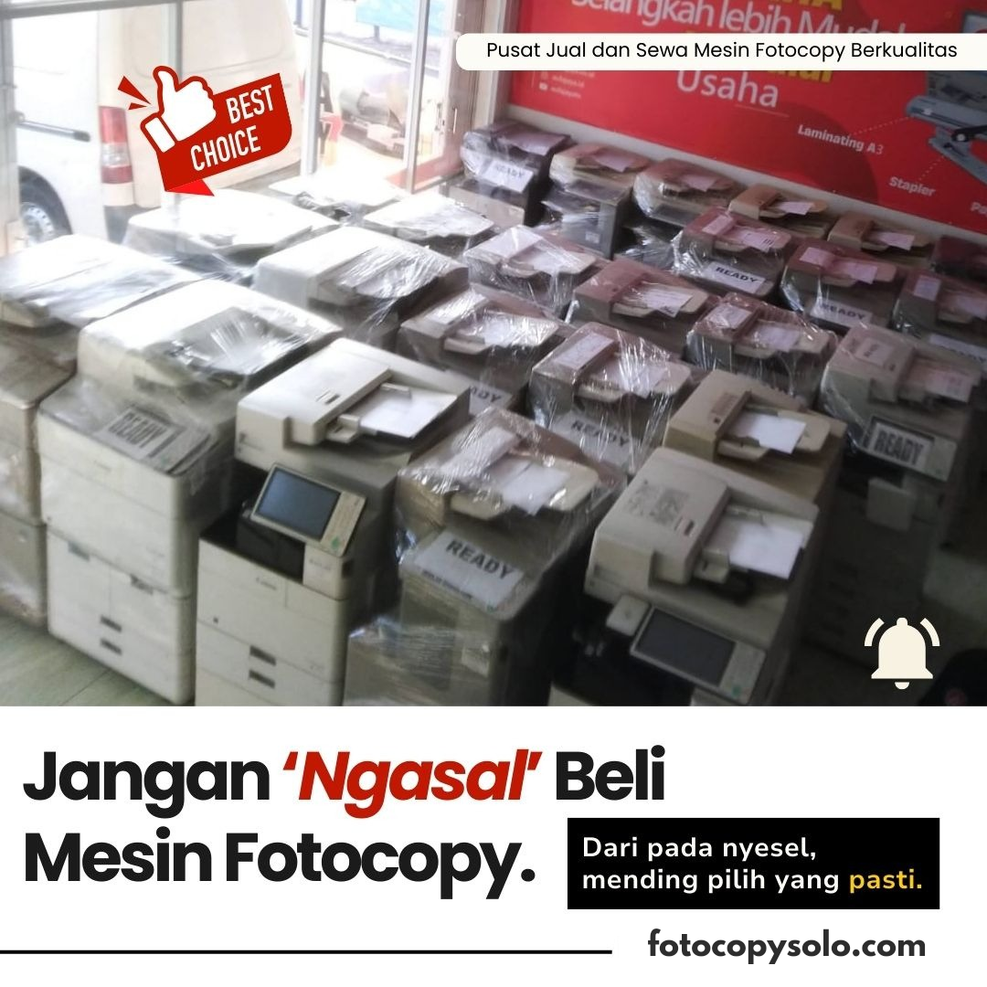 Distributor Mesin Fotocopy Di Solo Raya Facebook ad: Mari mengobrol bersama kami