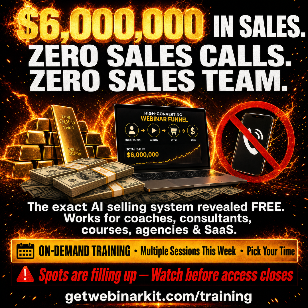 WebinarKit Facebook ad