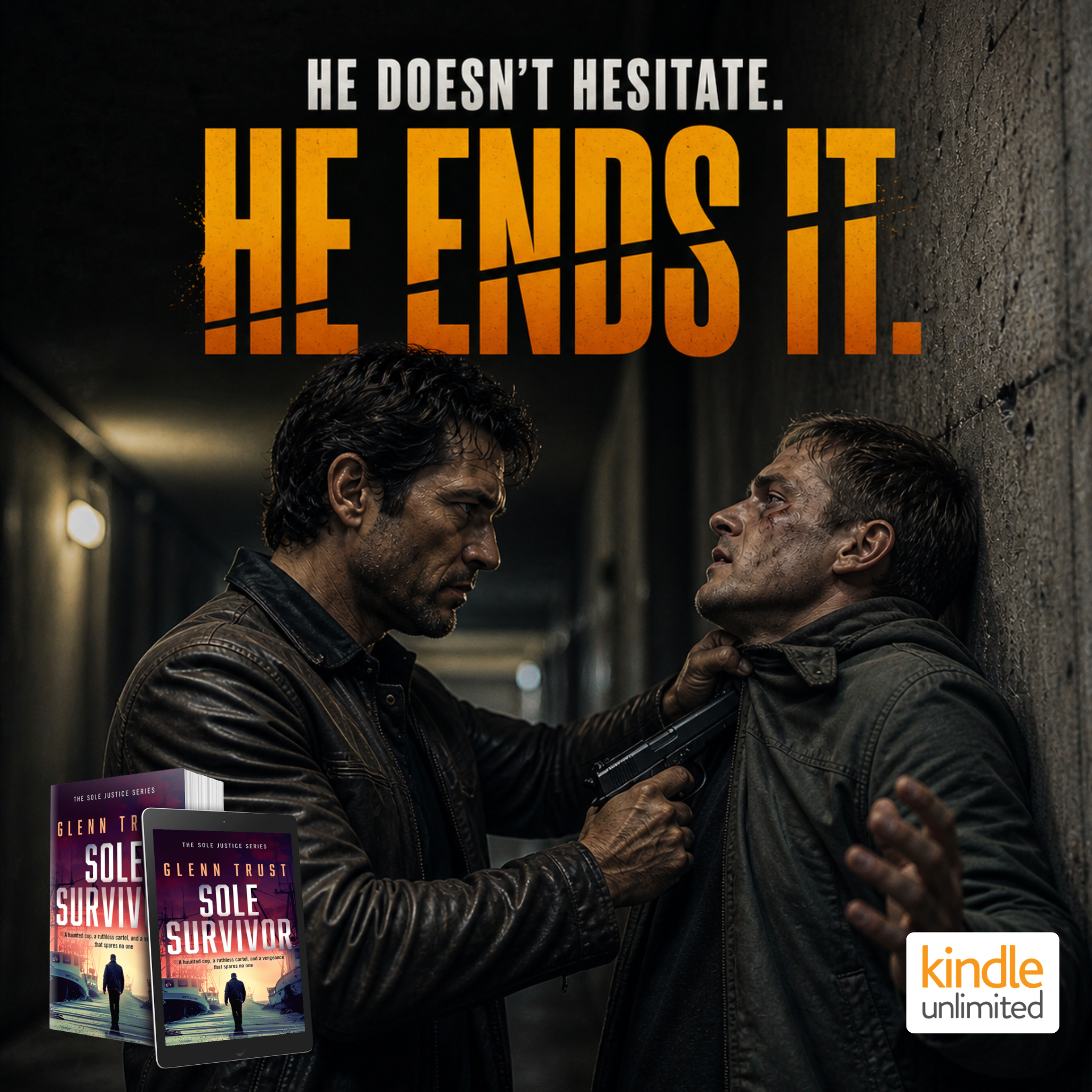 Vinci Crime Thrillers Facebook ad