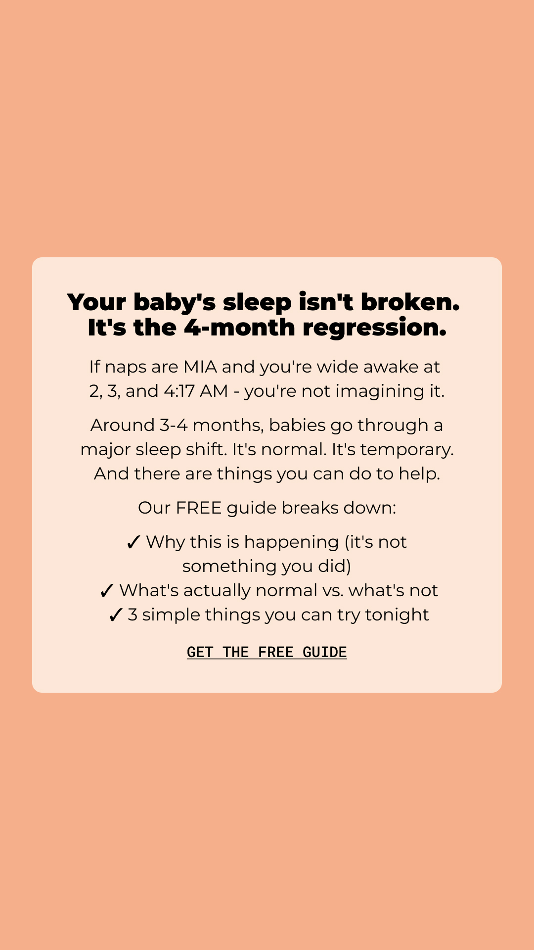 Good Inside Baby Facebook ad
