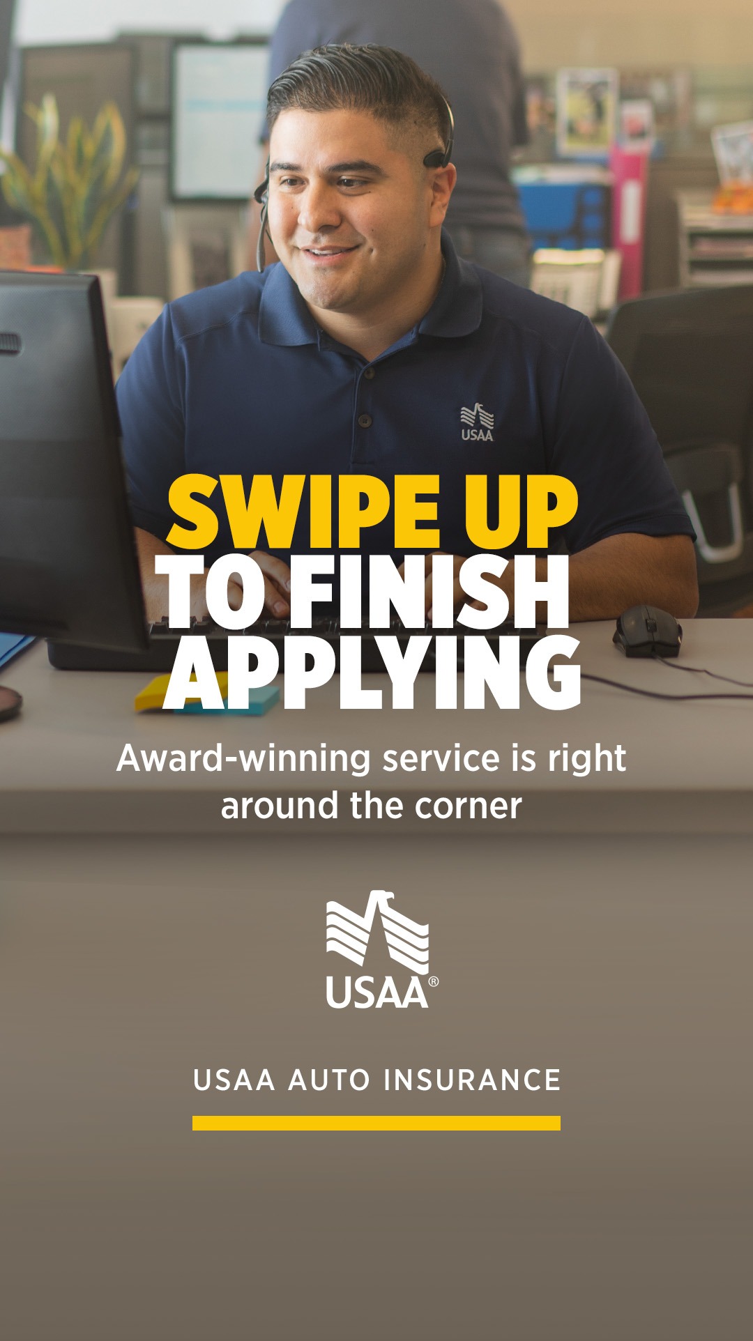 USAA Facebook ad