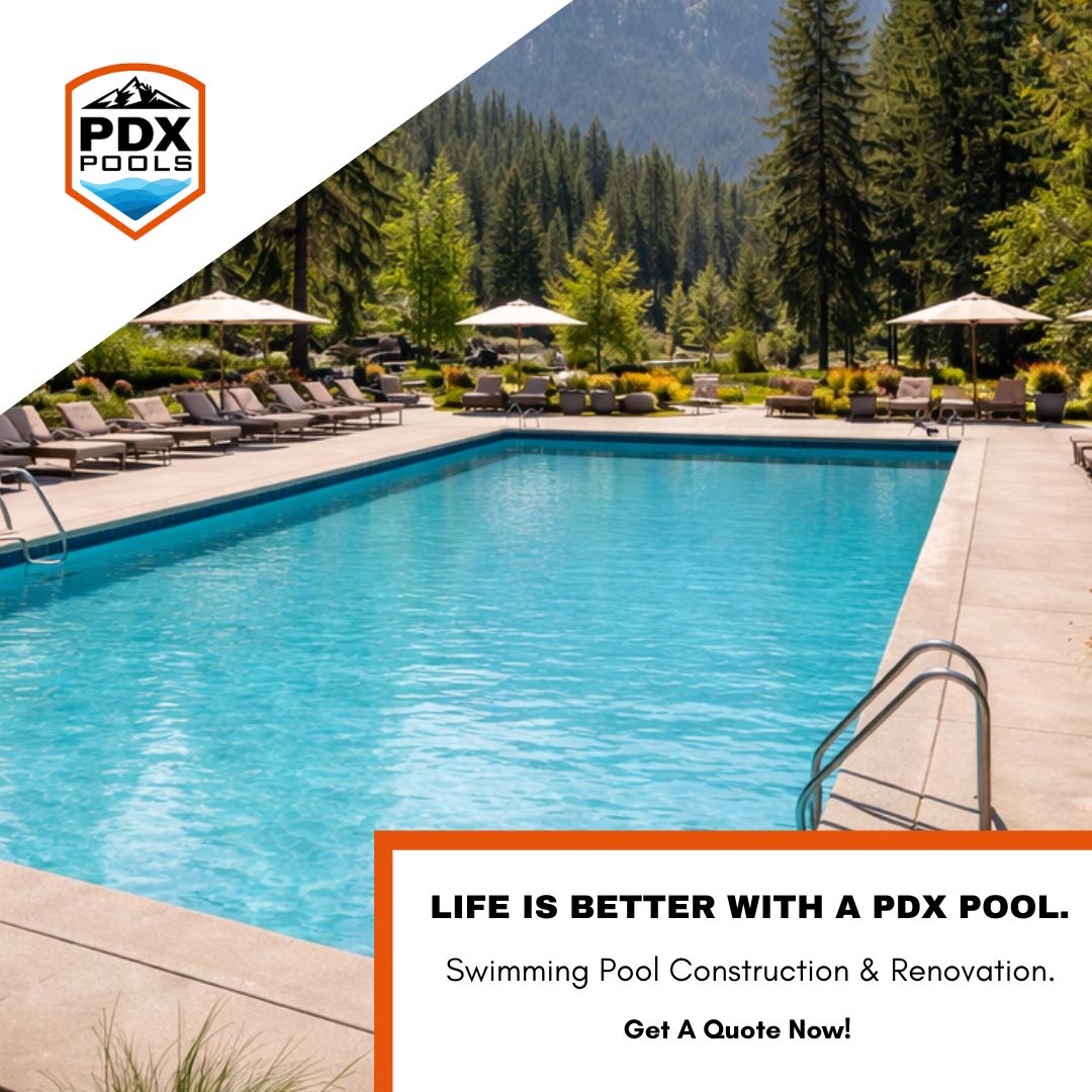 PDX Pools Facebook ad: Transform Your Pool, Transform Your Life