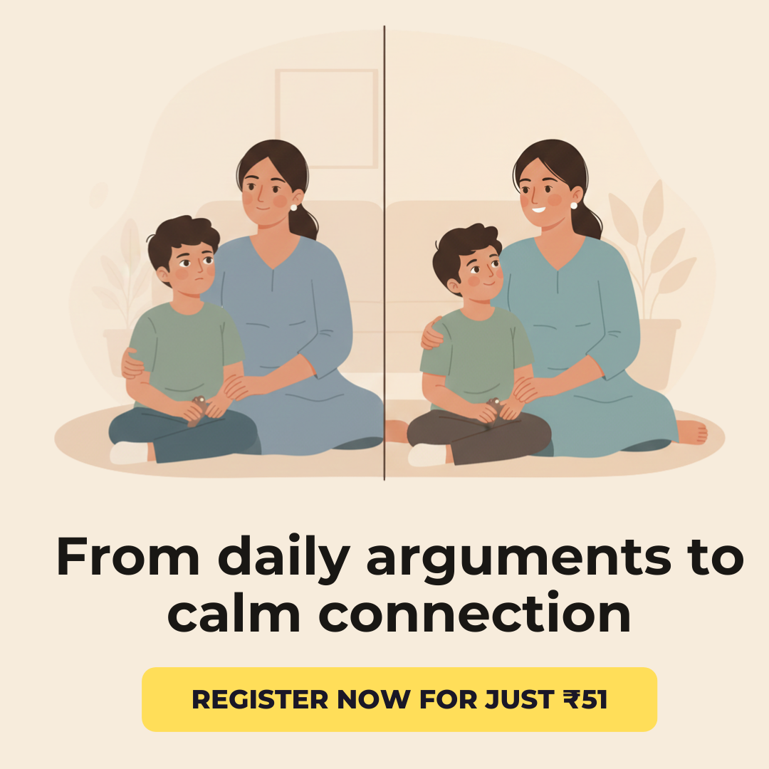 Parenting4U Facebook ad: Become a Calm Parent in Just 90 Minutes