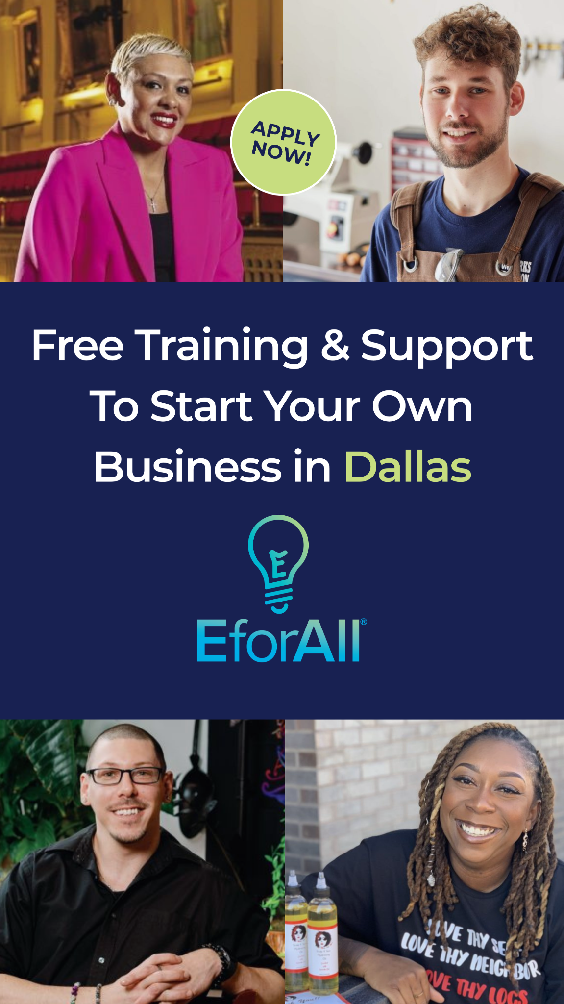 Entrepreneurship for All - EforAll Facebook ad from Jun 15, 2026