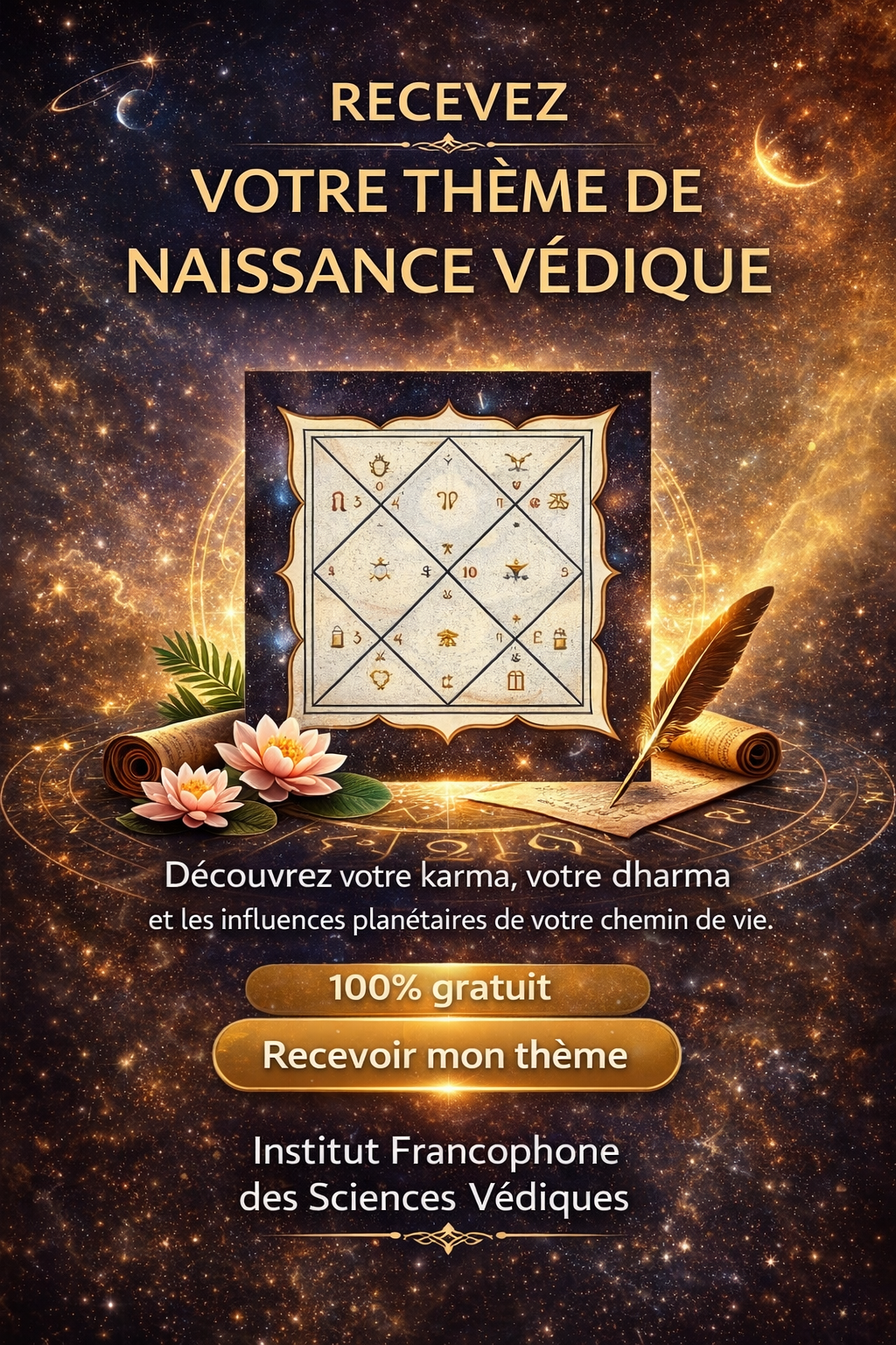 Institut Francophone des Sciences Védiques Facebook ad