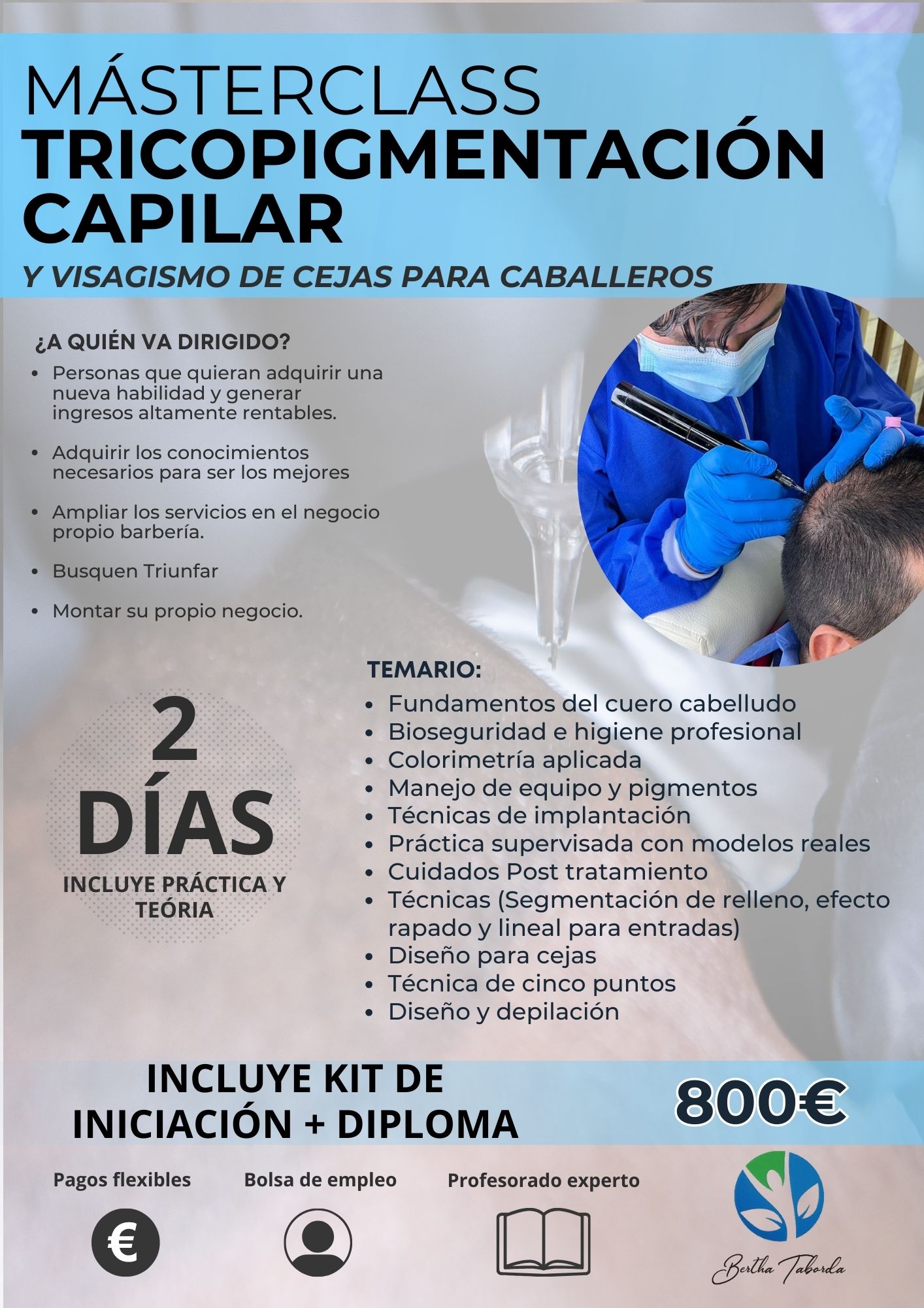 Esmera School - Oficial Facebook ad: MASTERCLASS TRICOPIGMENTACIÓN