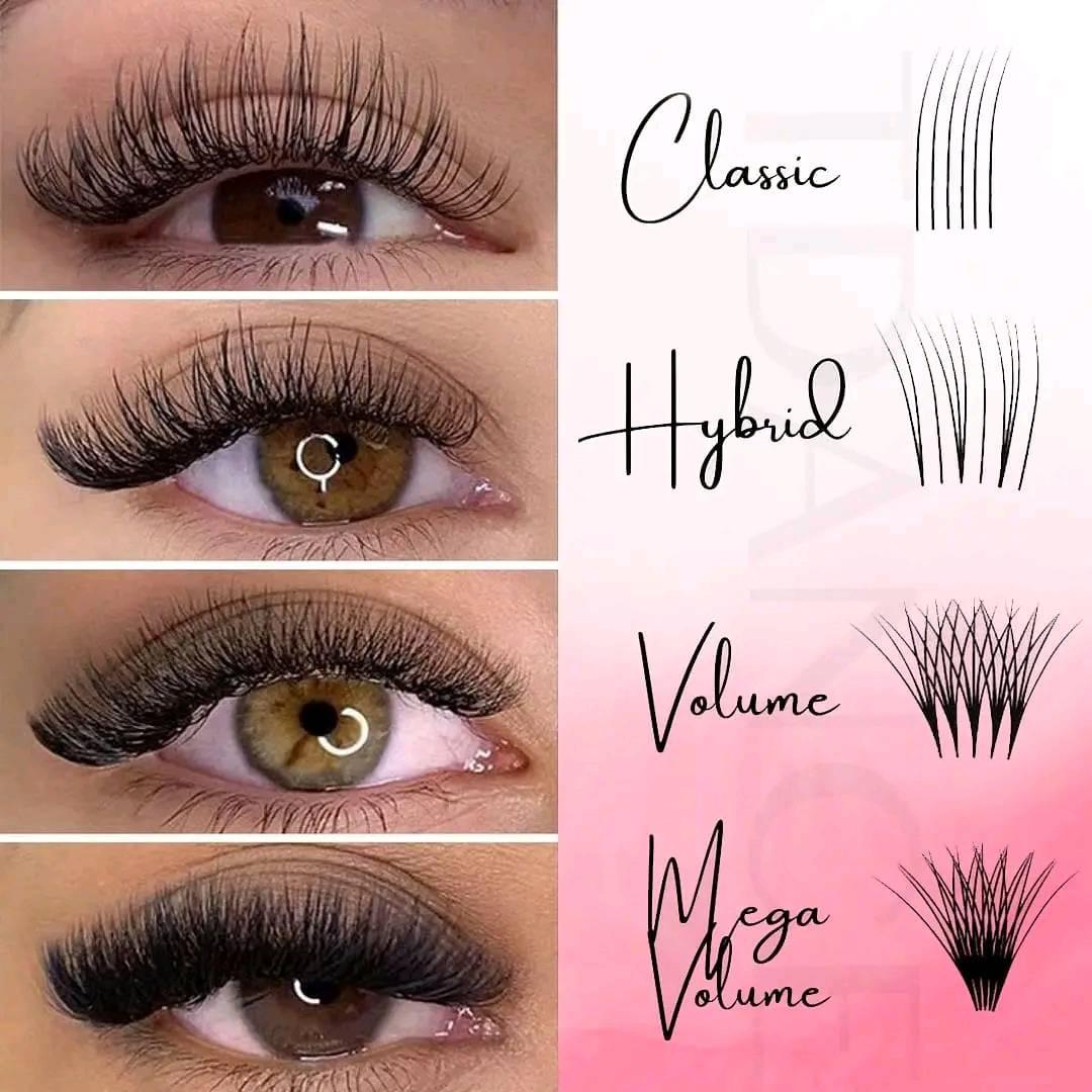 Zee Nail Bar Facebook ad: We do Nails Eyelashes and Brows.