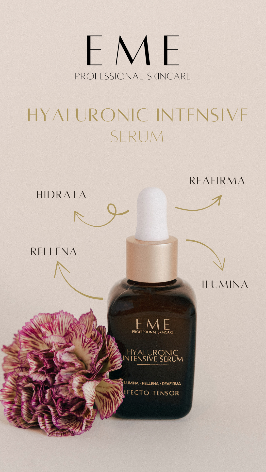EME Professional Skincare Facebook ad from Mar 18, 2026