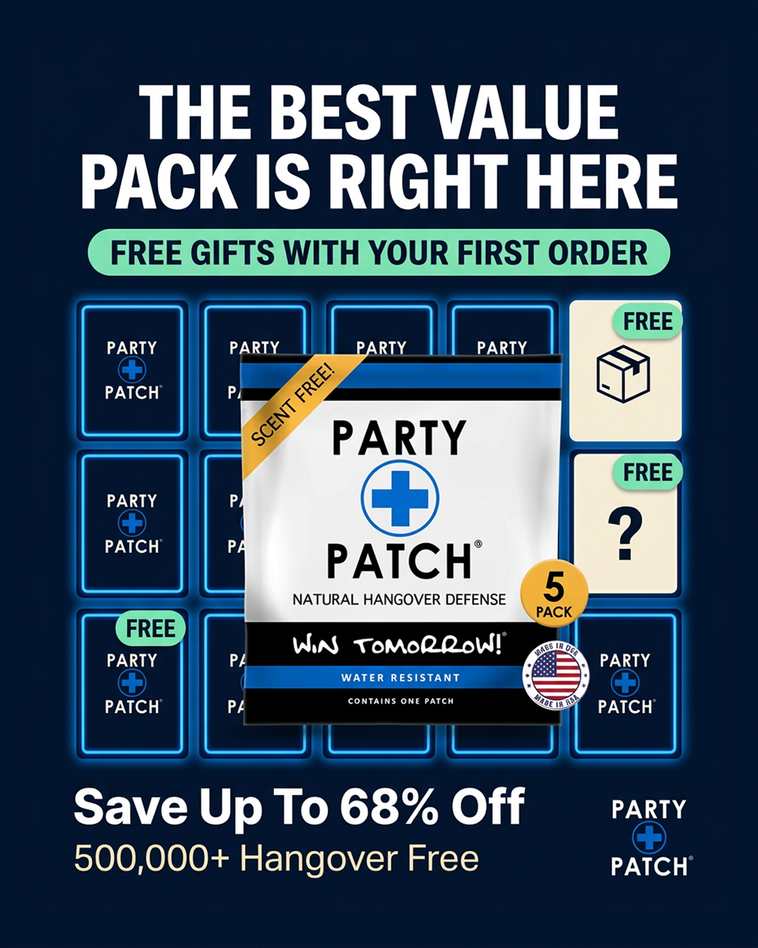 Party Patch Facebook ad