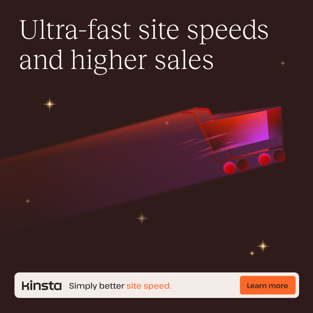 Kinsta Facebook ad
