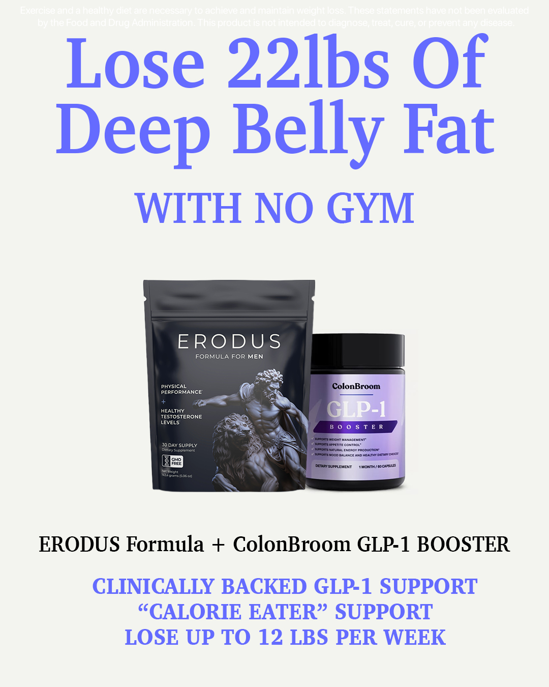 Erodus Formula For Men Facebook ad