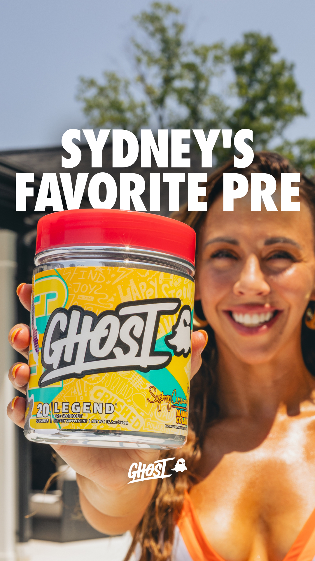 GHOST Facebook ad